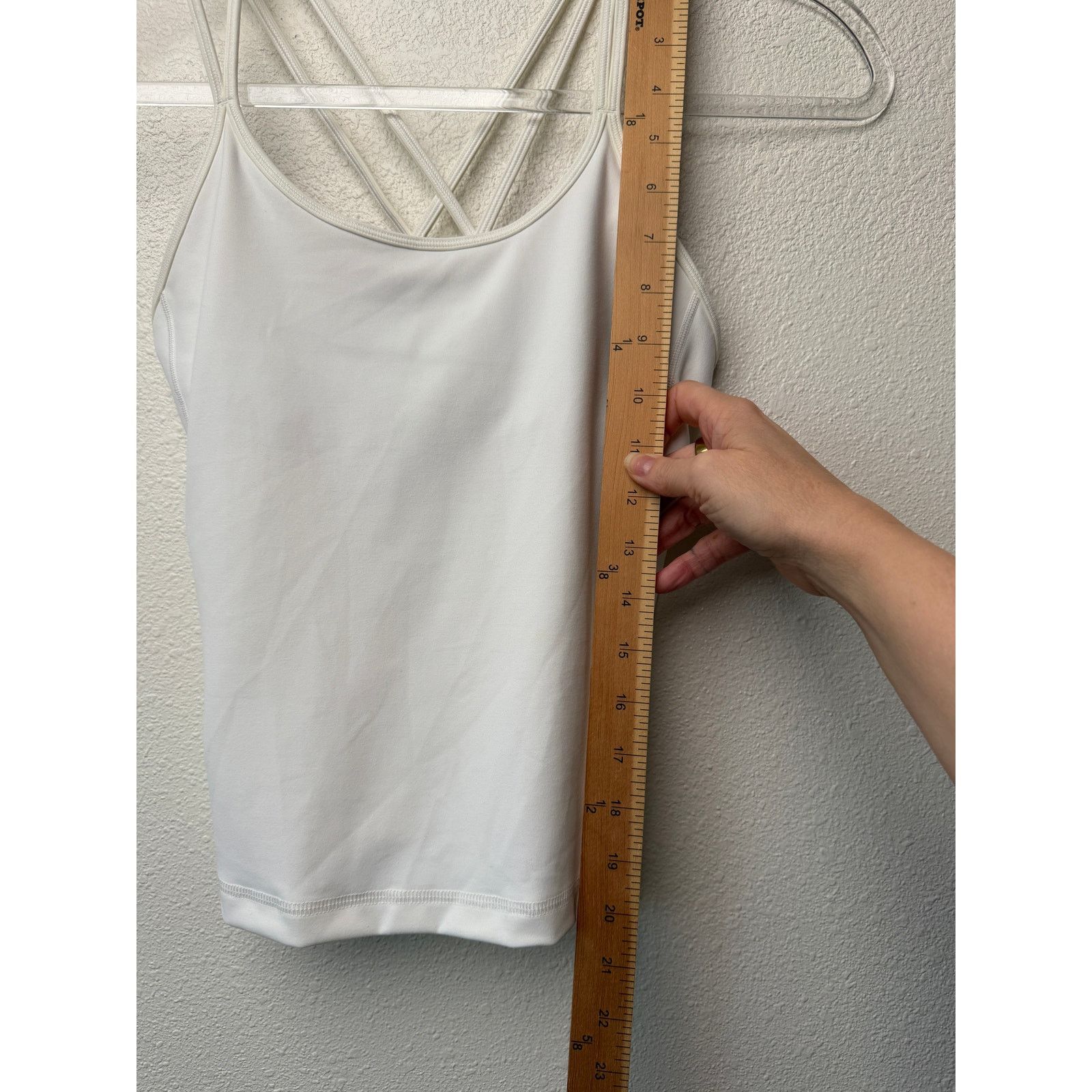 Lululemon Lululemon Free To Be Tank Nulu White Women 2 Size XS / US 0-2 / IT 36-38 - 10 Thumbnail