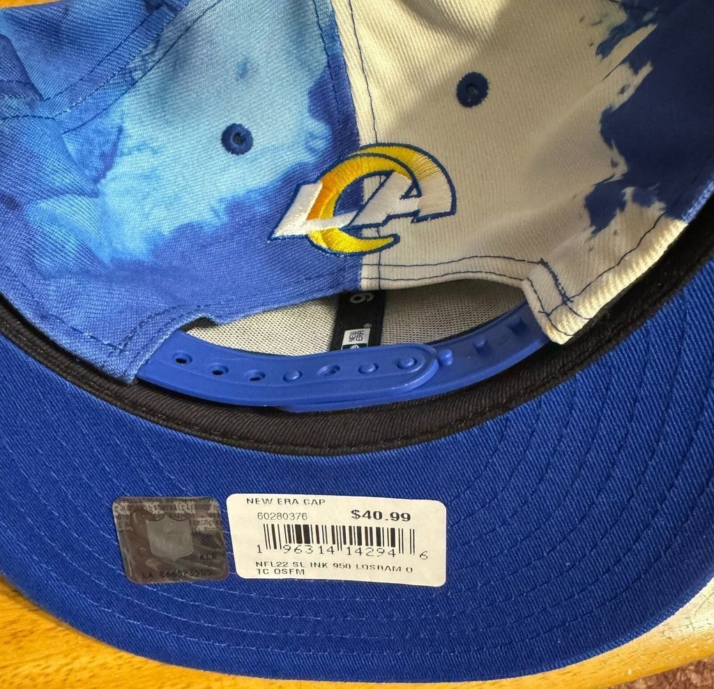 New Era Los Angeles Rams New Era 9FIFTY Snapback Hat NEW WITH TAGS Size ONE SIZE - 4 Thumbnail