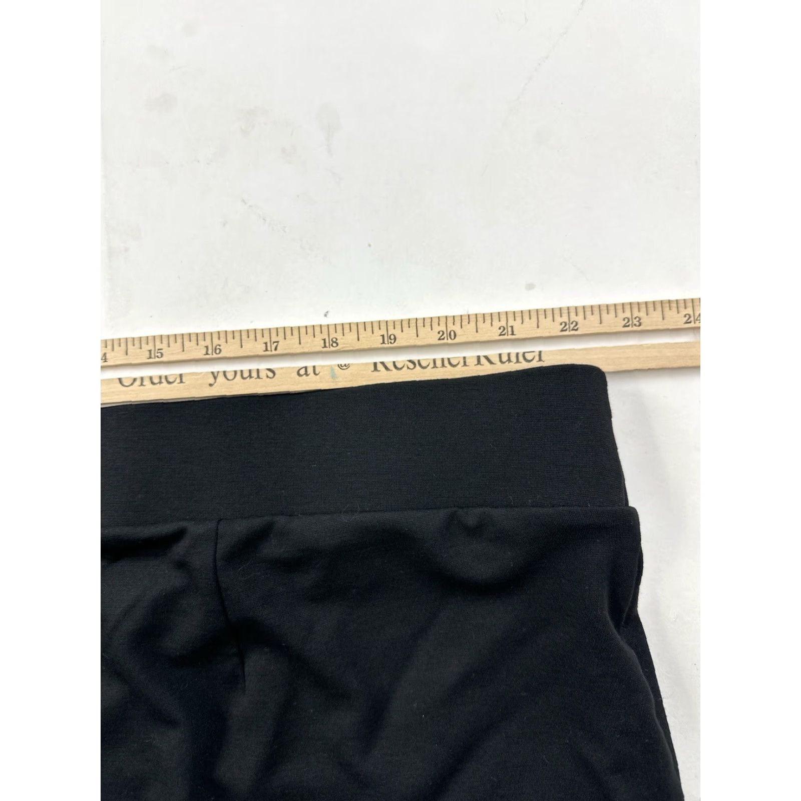 Torrid Torrid Skirt Women’s 4 Black Pencil Stretch Asymmetrical Mini Size 40" / US 18 - 8 Thumbnail
