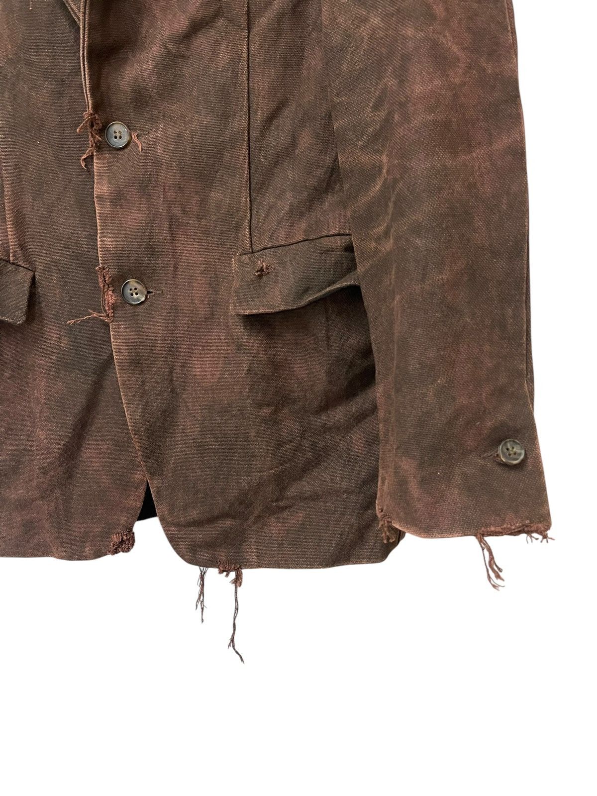 RIPVANWINKLE RIP VAN WINKLE DESTRESS DENIM JACKET Size US S / EU 44-46 / 1 - 5 Thumbnail
