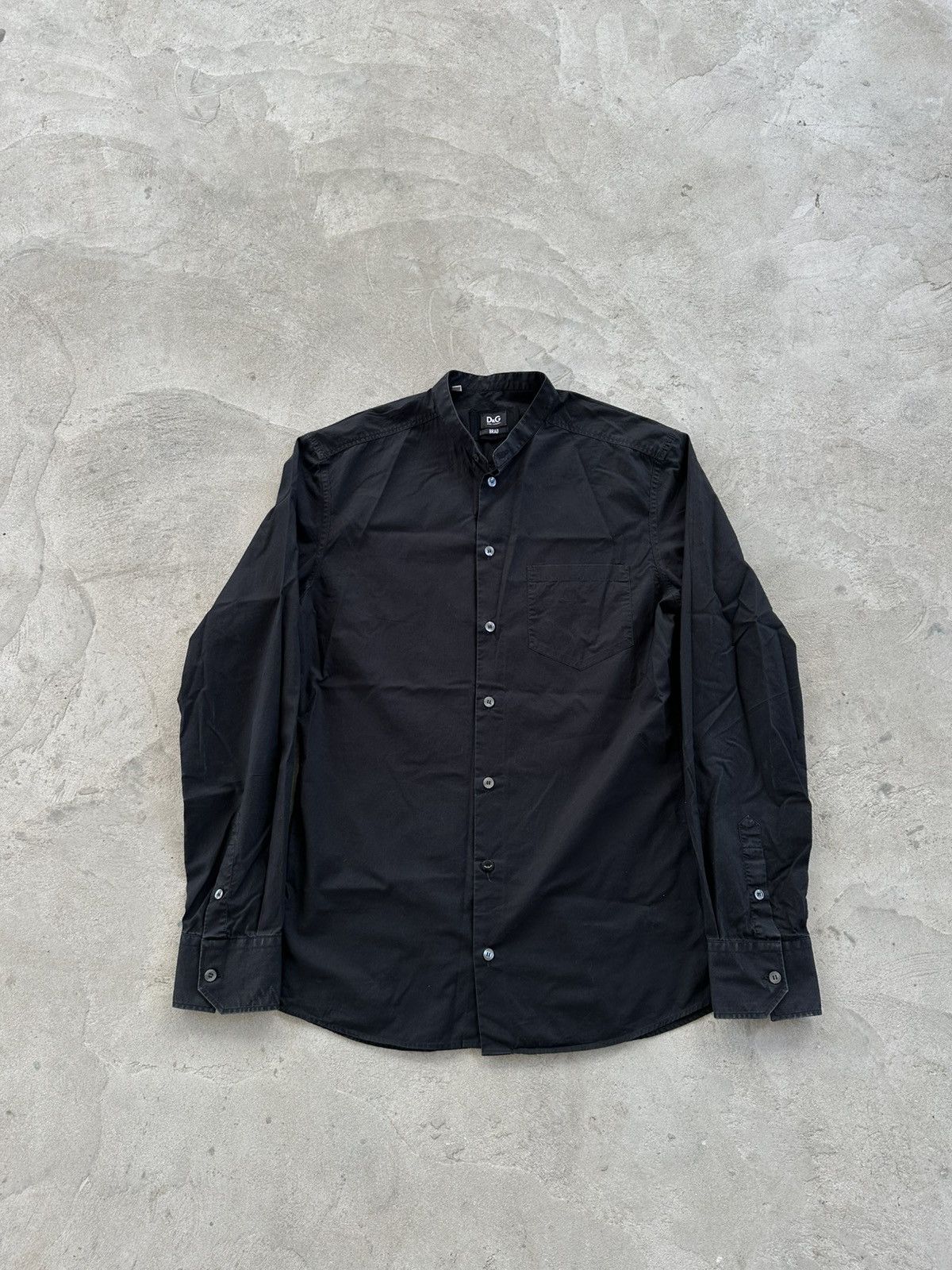 Dolce & Gabbana Vintage Y2K Shirt Long Sleeve Dolce Gabbana Button Crew Neck Size US M / EU 48-50 / 2 - 1 Thumbnail