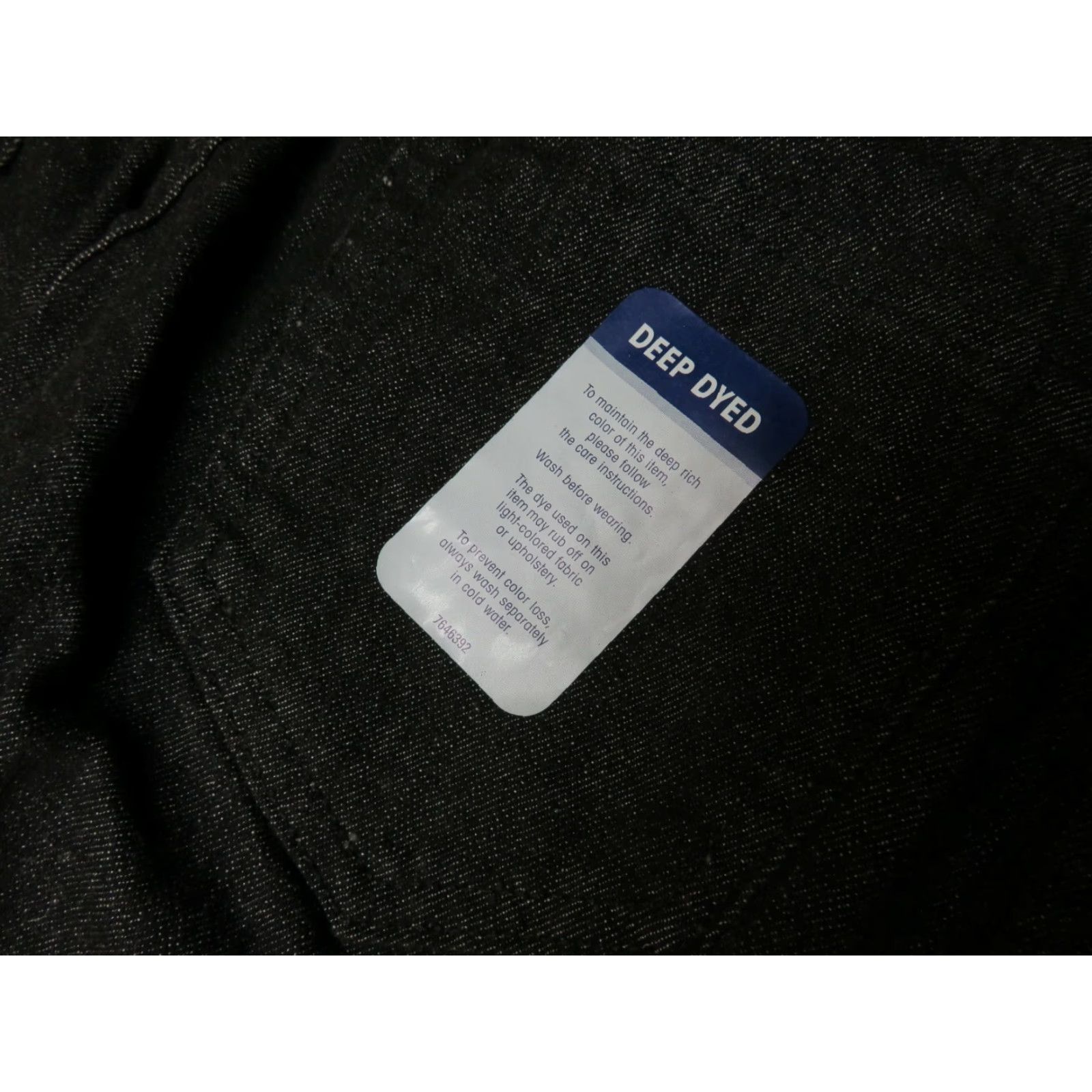 Lee NOS Lee Jeans Women's Size 6 Black Denim Relaxed Fit Pants Jeans Mens? Wait. Size 24" / US 00 / IT 34 - 5 Thumbnail