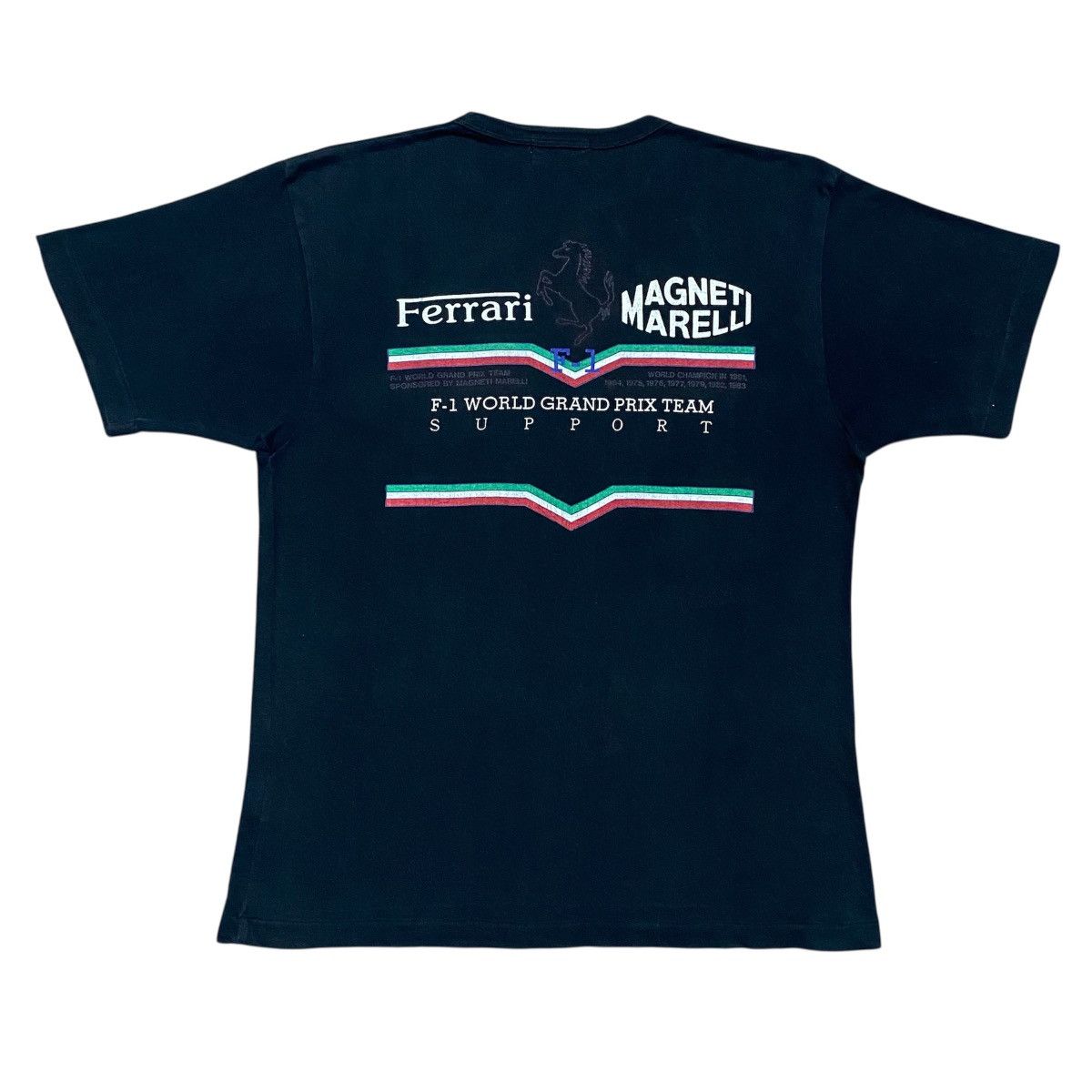 Ferrari × Formula 1 × Vintage Rare‼️🔥Vintage Magneti Marelli X Ferrari F1 Racing Team Shirt Size US M / EU 48-50 / 2 - 1 Thumbnail