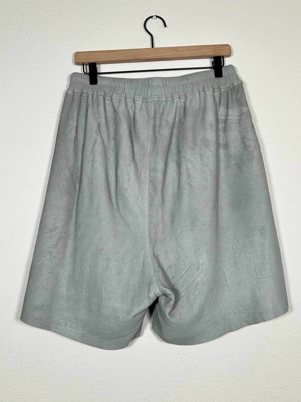 Rick Owens FW24 Porterville Blistered Lamb Leather Shorts Size US 30 / EU 46 - 4 Thumbnail