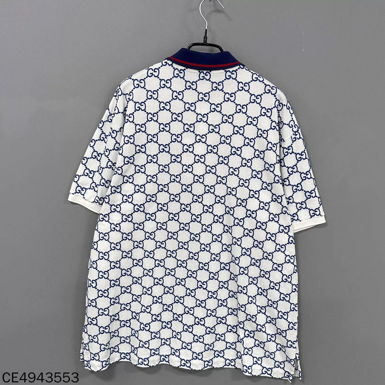 Gucci GUCCI Jacquard All-Over Print Polo Shirt XL Size US XL / EU 56 / 4 - 3 Thumbnail