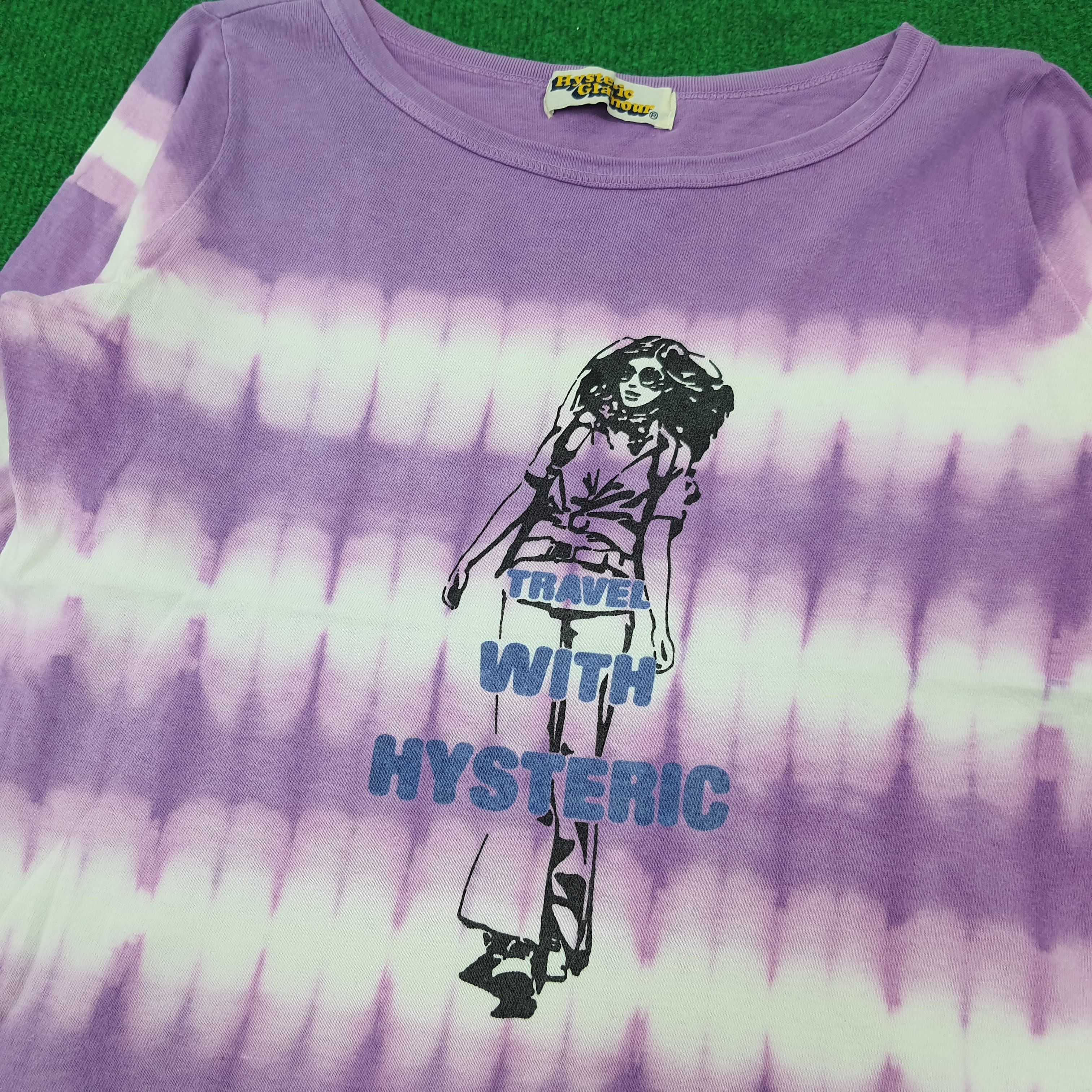 Hysteric Glamour × Japanese Brand × Vintage Vintage Hysteric Glamour Japanese Brand Tie Dye Tshirt Size S / US 4 / IT 40 - 2 Thumbnail