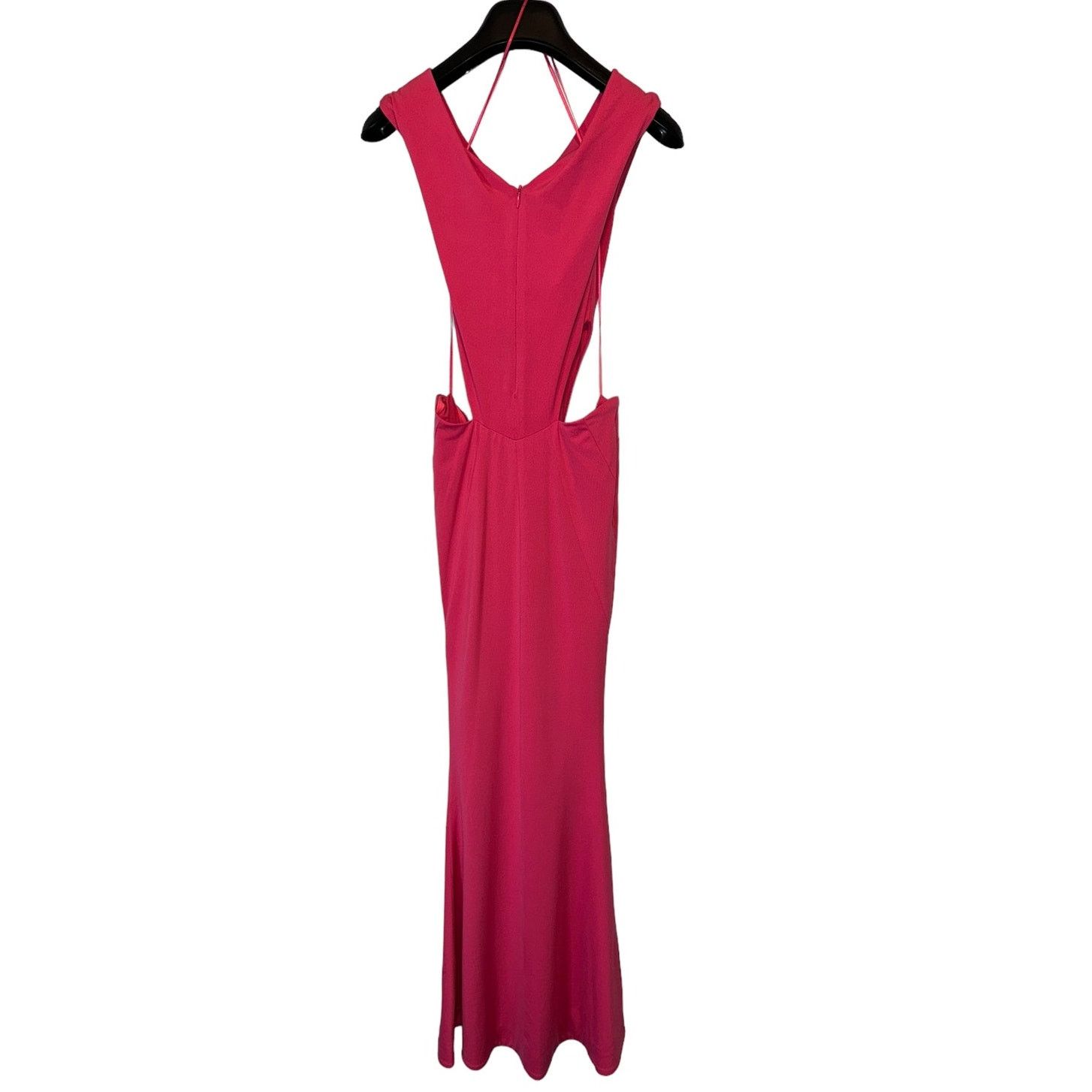 Retrofete NEW BNWT Retrofête Giada Pink Mermaid Maxi Dress XXS Cutout Size XXS / US 00 / IT 34 - 3 Thumbnail