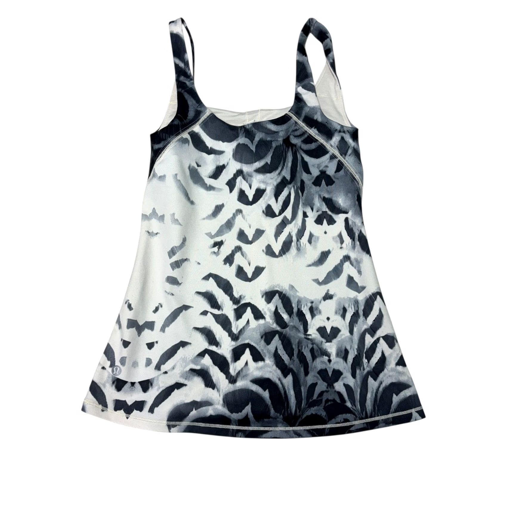 Lululemon Lululemon Athletica Tank Top Womens Size 4 Black White Athletic Yoga Workout Size S / US 4 / IT 40 - 3 Thumbnail
