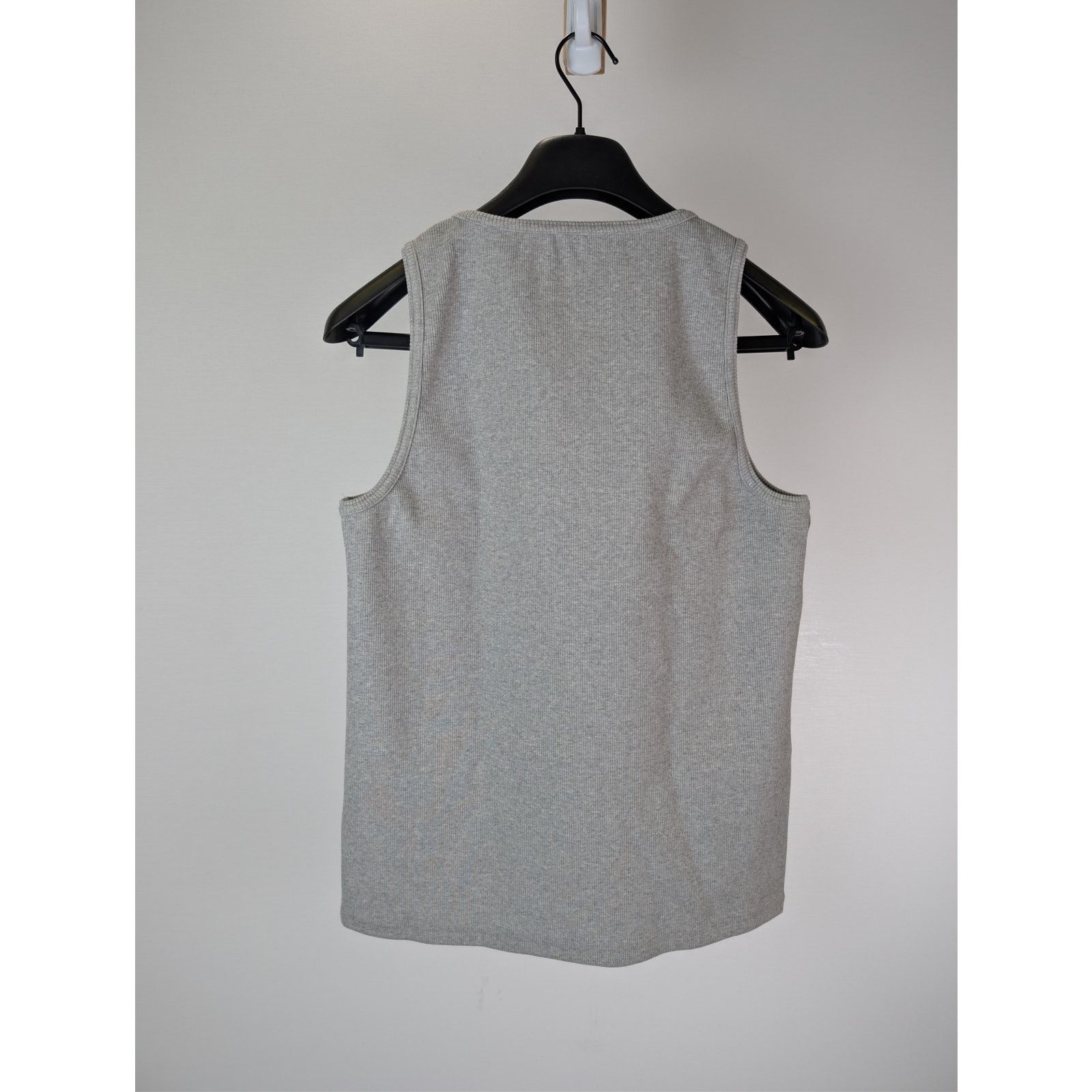 Bottega Veneta o1rshd1 Cotton Dry Stretch Cotton Tank Top in Light Grey Size US M / EU 48-50 / 2 - 7 Thumbnail