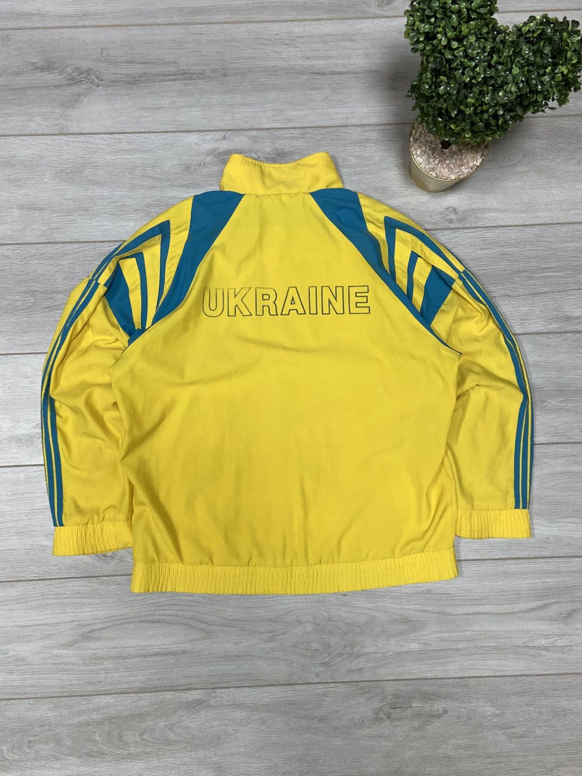 Adidas Vintage Adidas West Germany Ukraine 80-90s Rare Track Suit Size US M / EU 48-50 / 2 - 3 Thumbnail