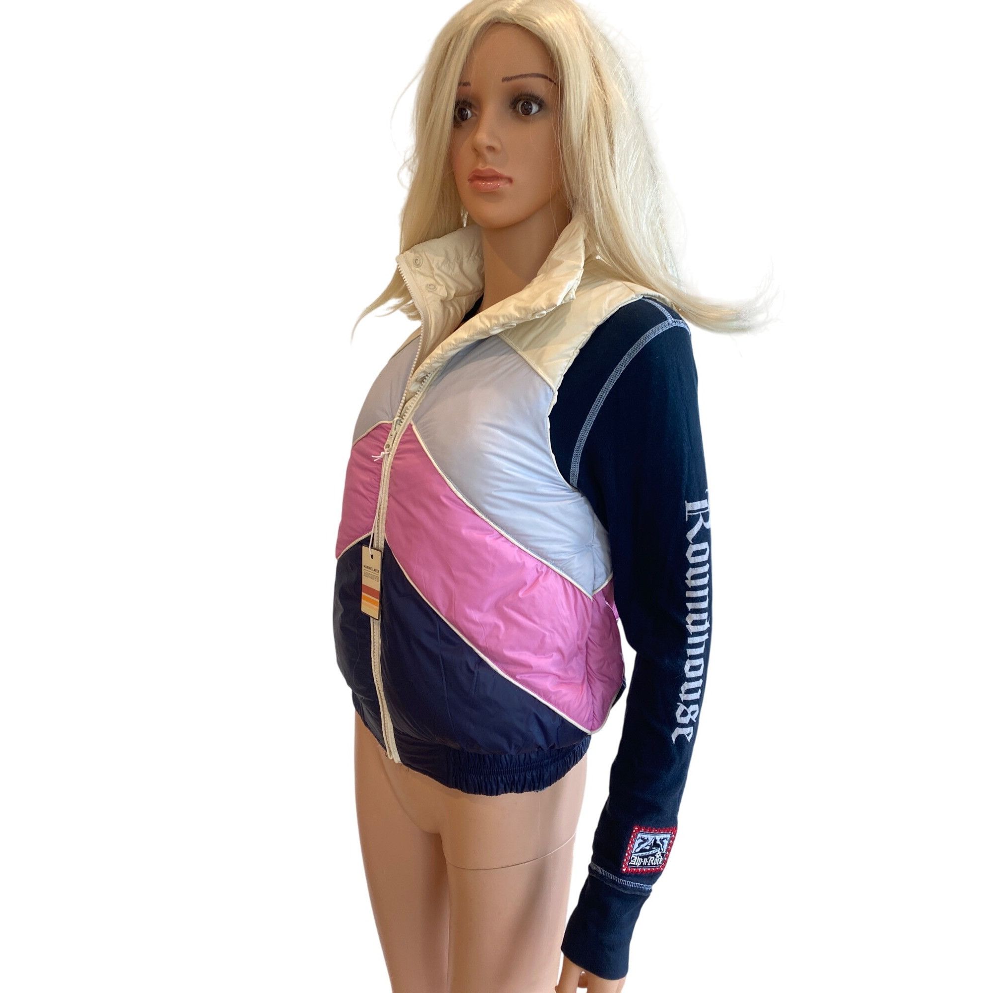 Marine Layer NWT Marine Layer XS Reversible Antuco Puffer Vest Ivory Pink Size XS / US 0-2 / IT 36-38 - 17 Thumbnail