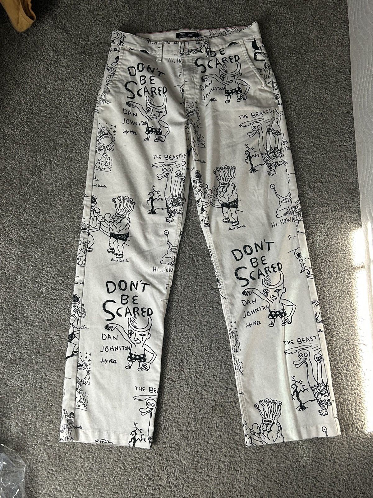 Vans Vans x Dan Johnston Chino Pants Size US 32 / EU 48 - 1 Thumbnail