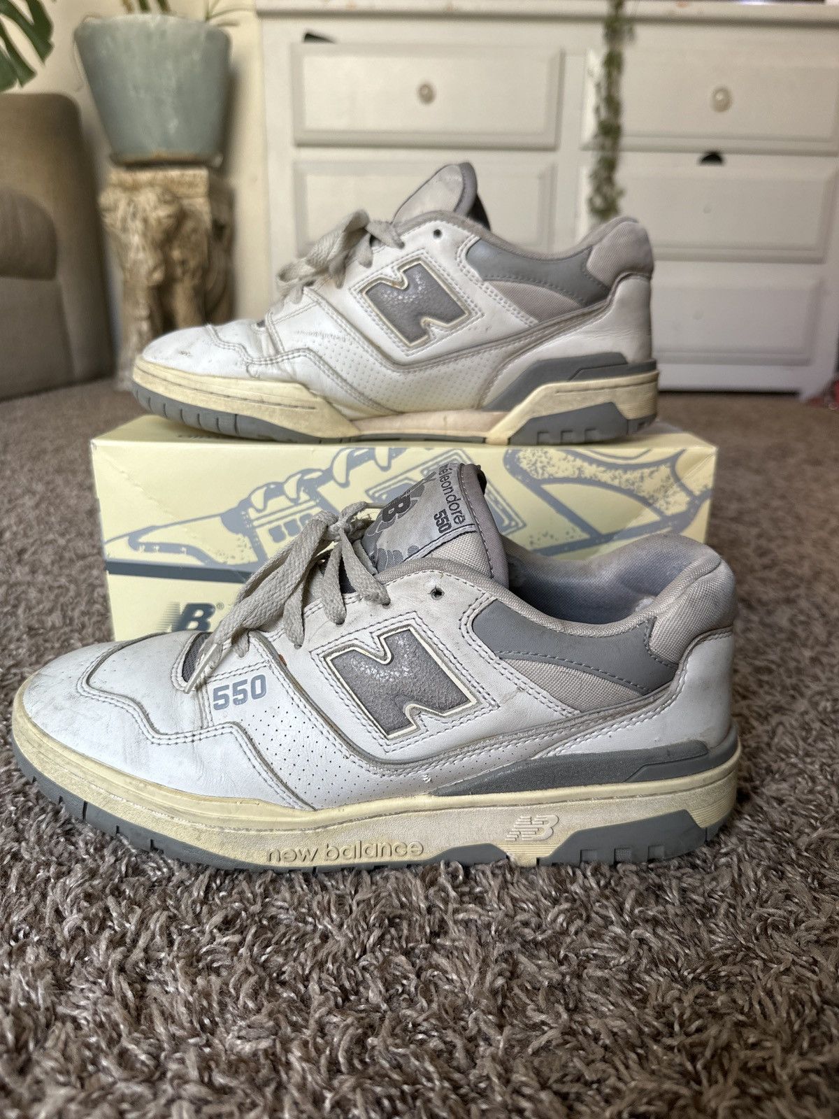 Aime Leon Dore × New Balance New Balance Aime Leon Dore 550’s Size US 10 / EU 43 - 1 Thumbnail