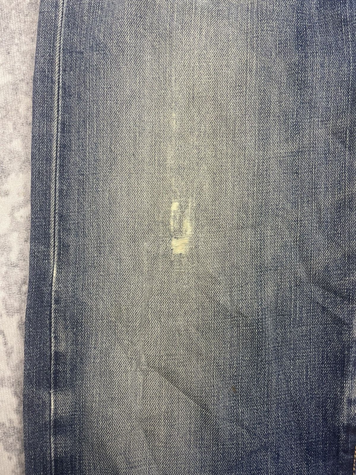 Edwin Edwin 505x Selvedge Distressed Denim Size US 33 - 2 Thumbnail