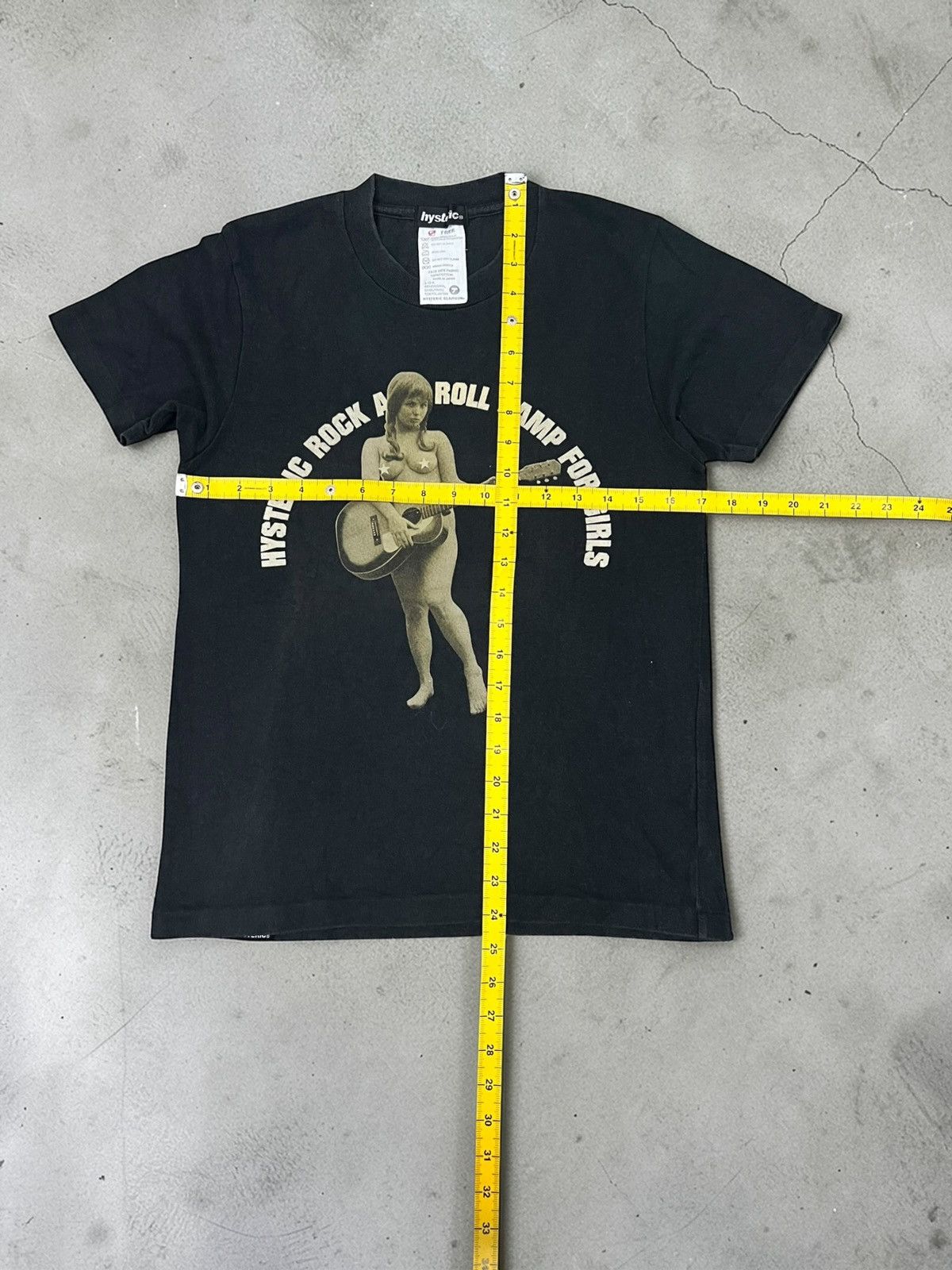 Hysteric Glamour Hysteric Glamour Rock and Roll Camp for Girls Tee Size US S / EU 44-46 / 1 - 5 Thumbnail