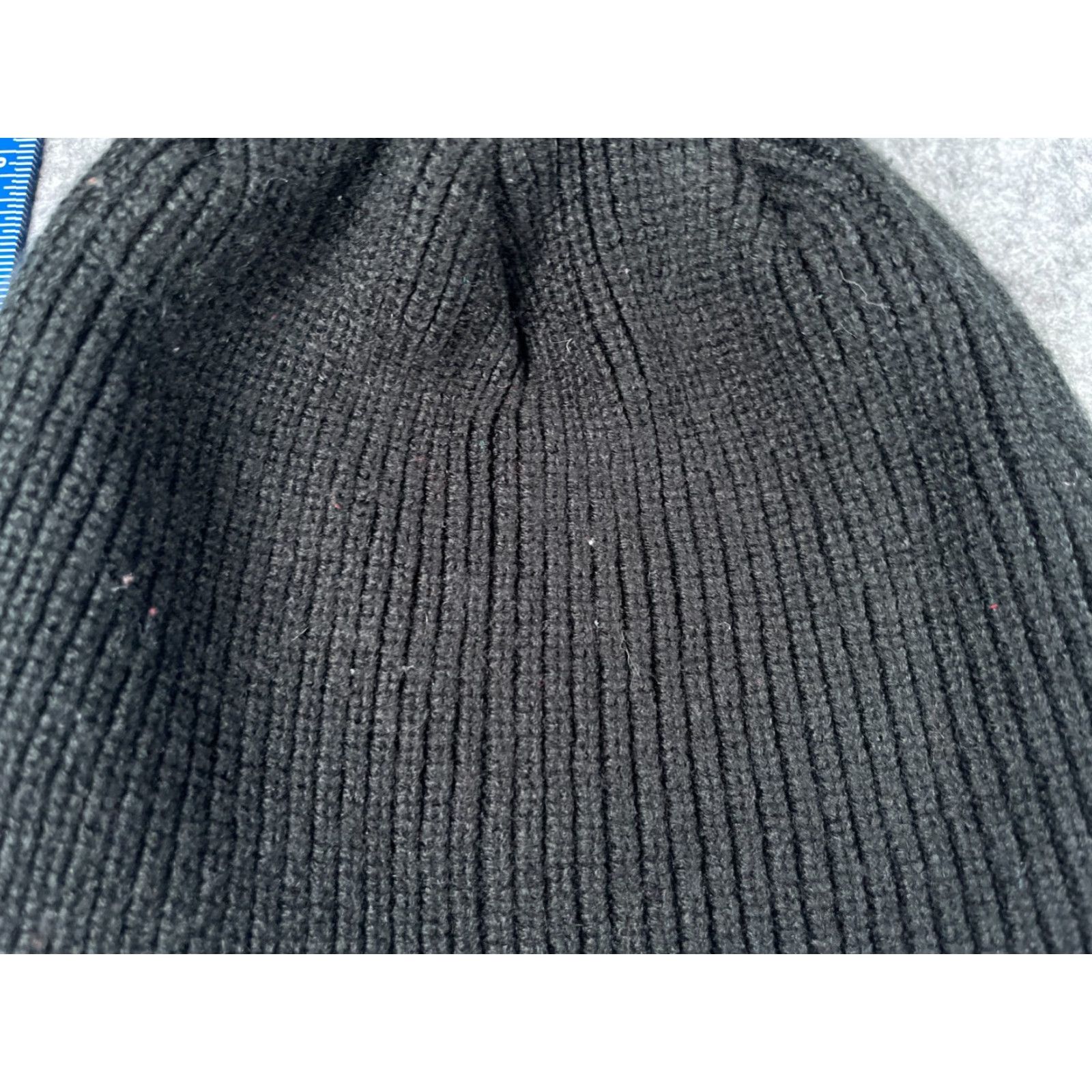 Vintage Angela & William Beanie Adult One Size Black 100% Acrylic Knit Hat Men Beanie Black One Size Angela & William Mens Beanie 100% Acrylic Knit Hat Size ONE SIZE - 3 Thumbnail