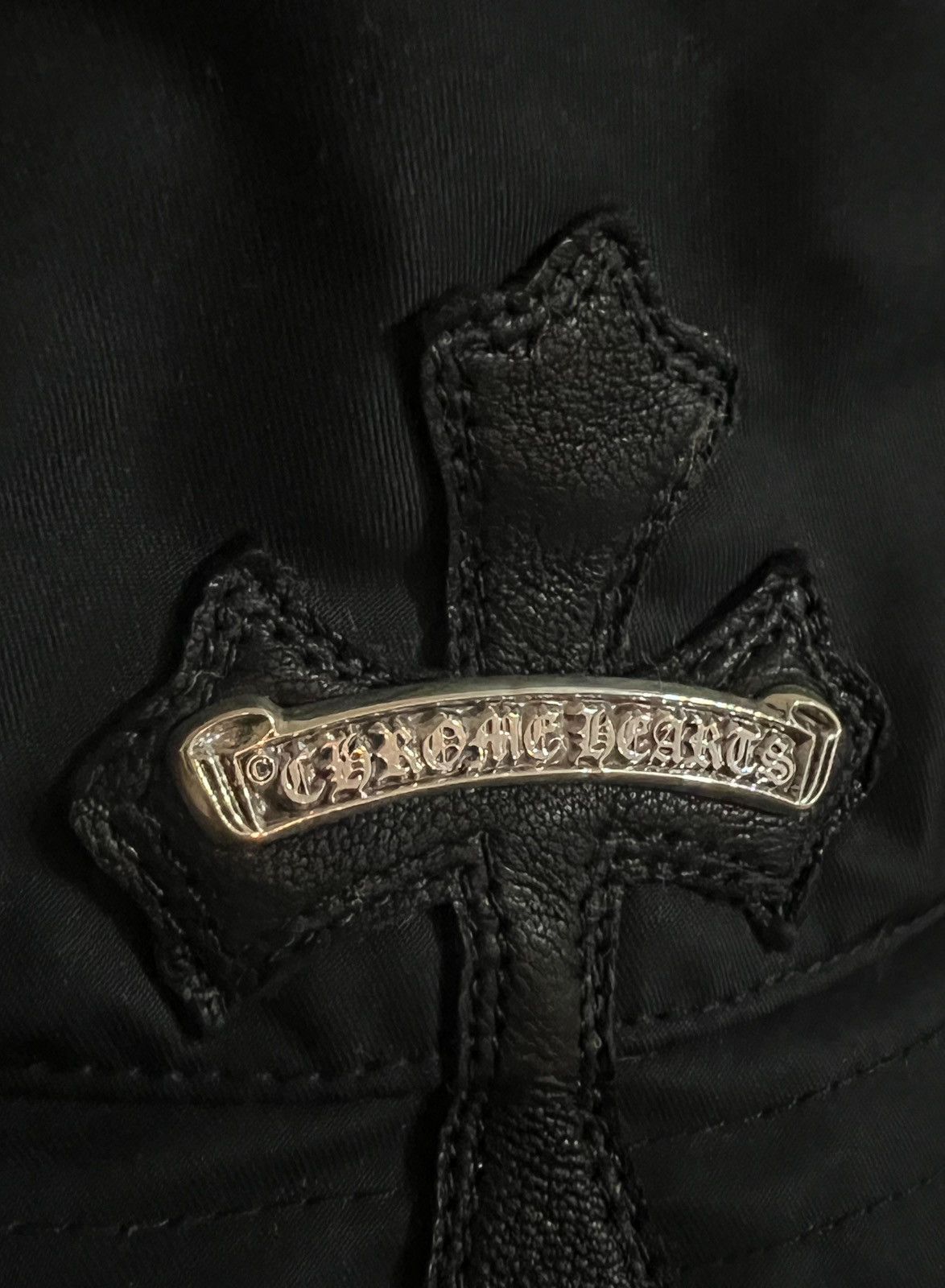 Chrome Hearts Chrome Hearts Bucket Hat Cross Patch (Size L) Size ONE SIZE - 4 Thumbnail