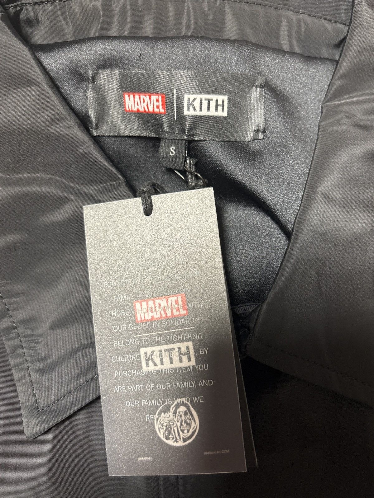 Kith Marvel Kith Comics Coaches Jacket Black Size US S / EU 44-46 / 1 - 6 Thumbnail