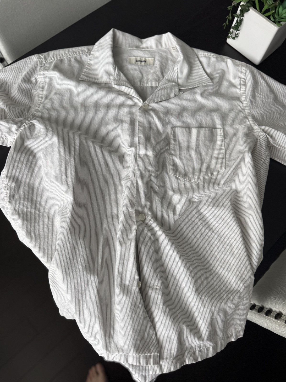 Buck Mason “camp collar” mechanics shirt