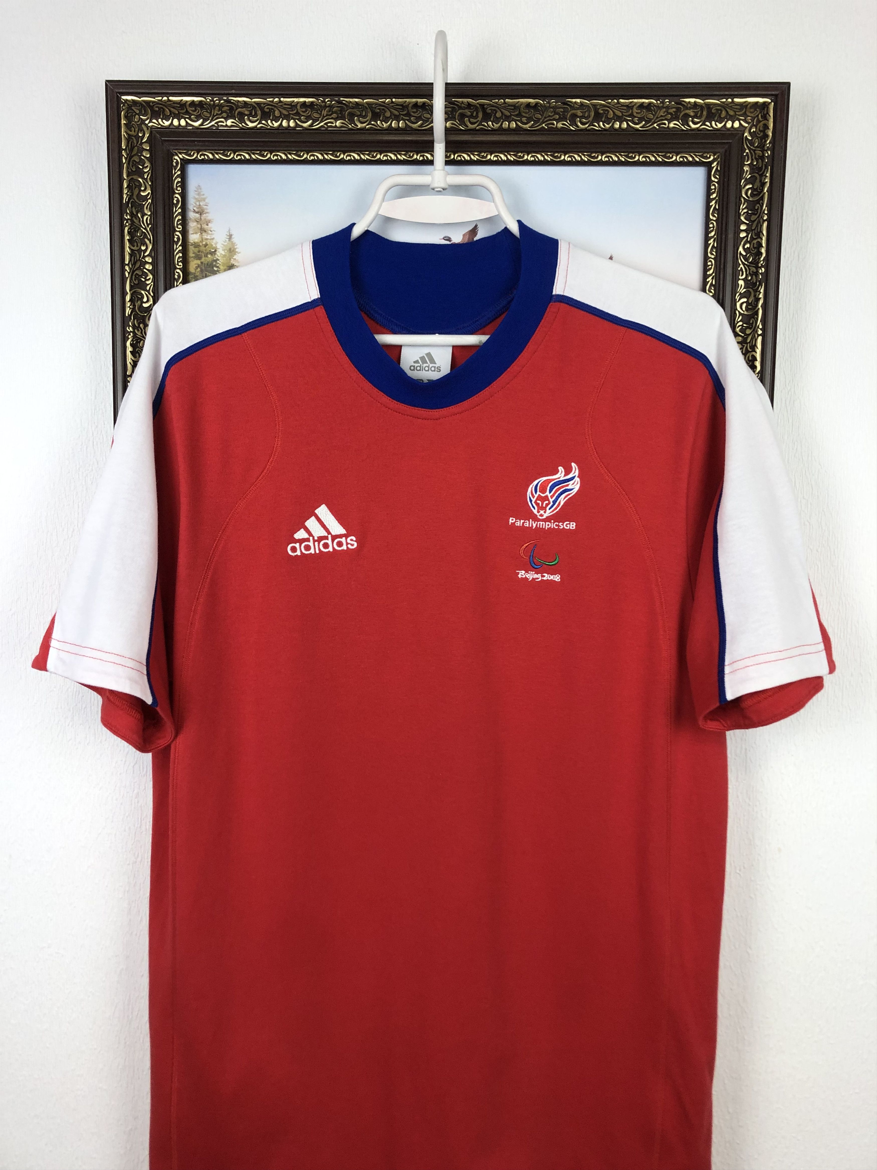 Adidas Vintage Adidas Great Britain Paralympics Olympics Shirt Tee Size US M / EU 48-50 / 2 - 2 Thumbnail