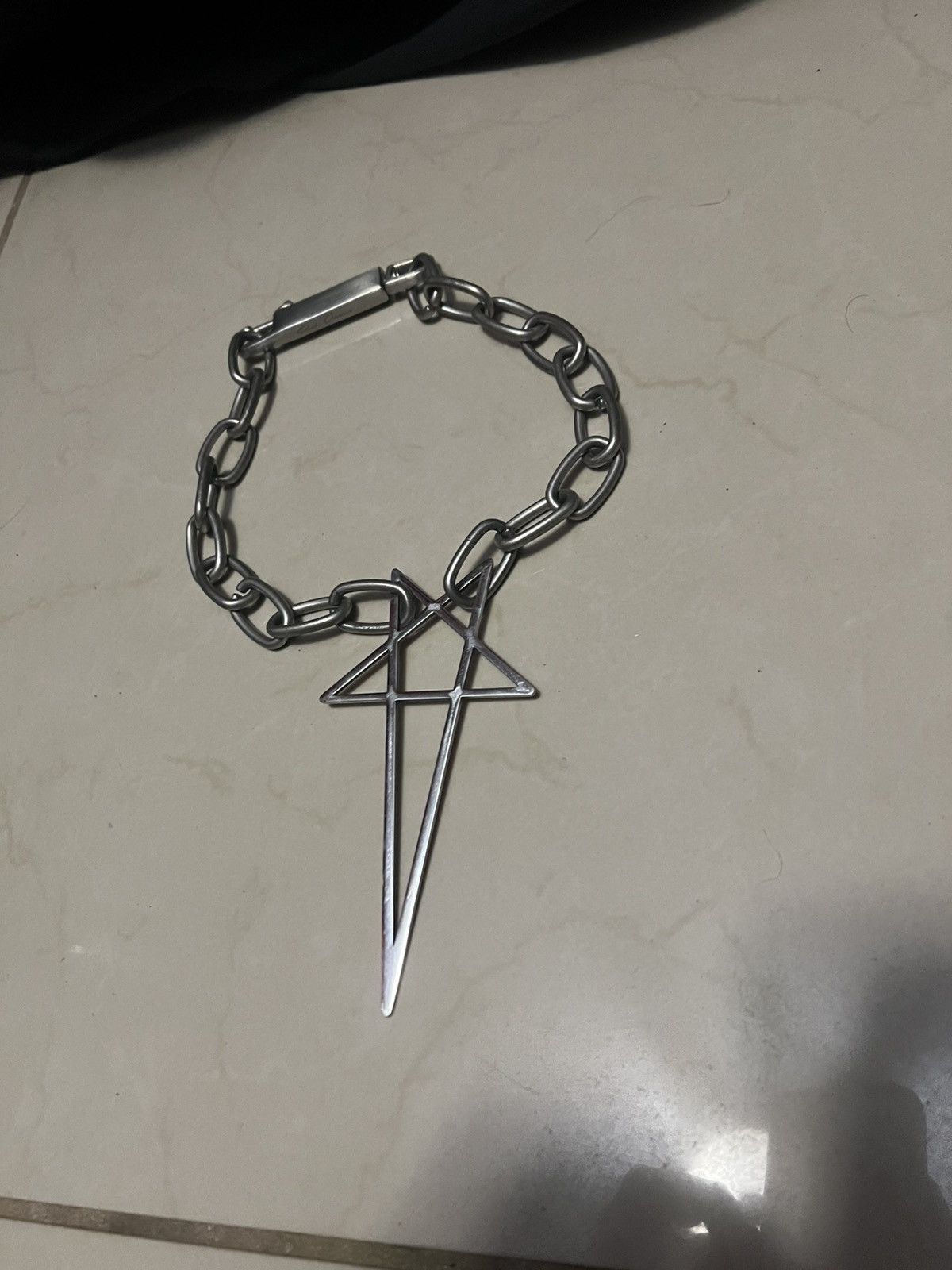 Rick Owens Rick Owen’s Pentagram Chain Size ONE SIZE - 1 Thumbnail