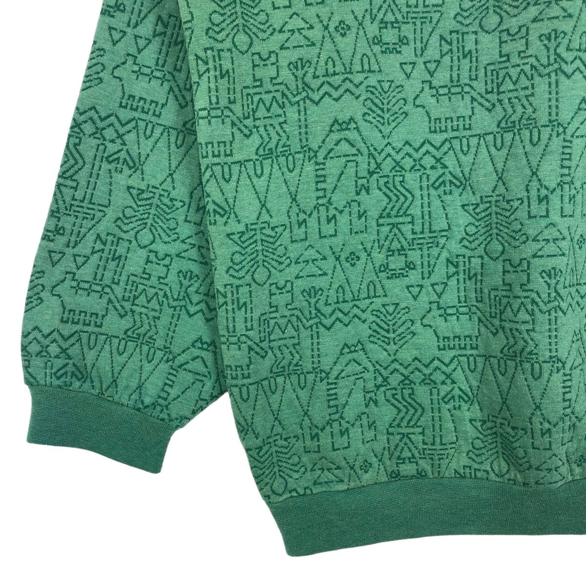 Vintage Vintage Belle Maison Native Design Sweatshirt Size US M / EU 48-50 / 2 - 4 Thumbnail