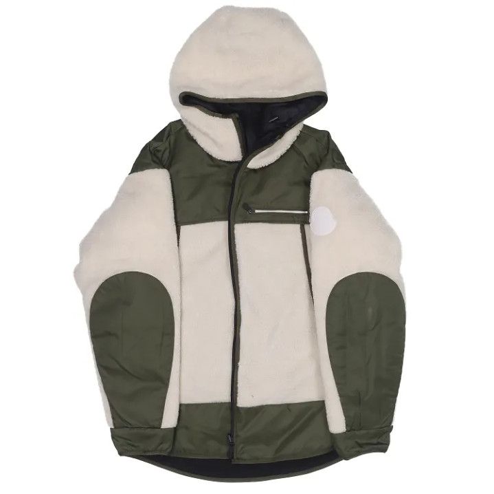 Moncler Moncler Lamb Wool Hooded Warm Jacket Size US L / EU 52-54 / 3 - 1 Thumbnail
