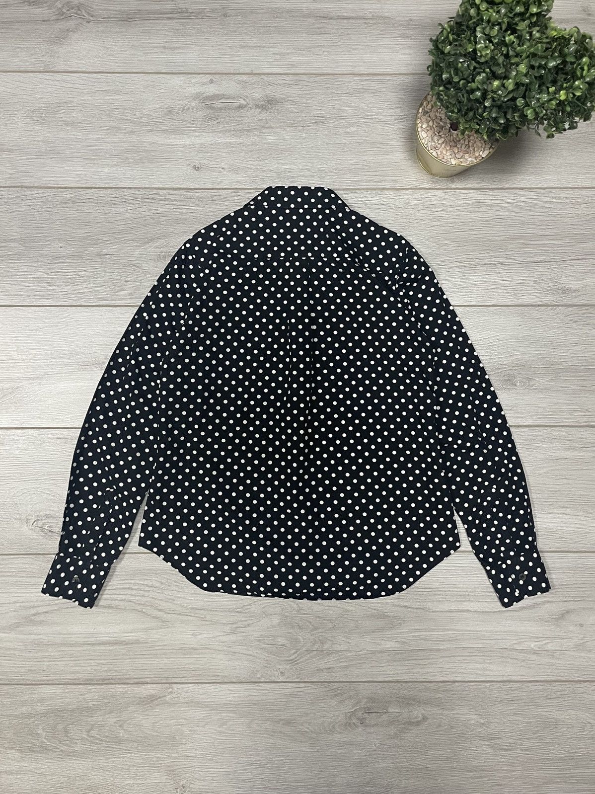 Comme des Garcons Comme Des Garcons HM Polkadot Longsleeve Shirt buttons Size M / US 6-8 / IT 42-44 - 6 Thumbnail
