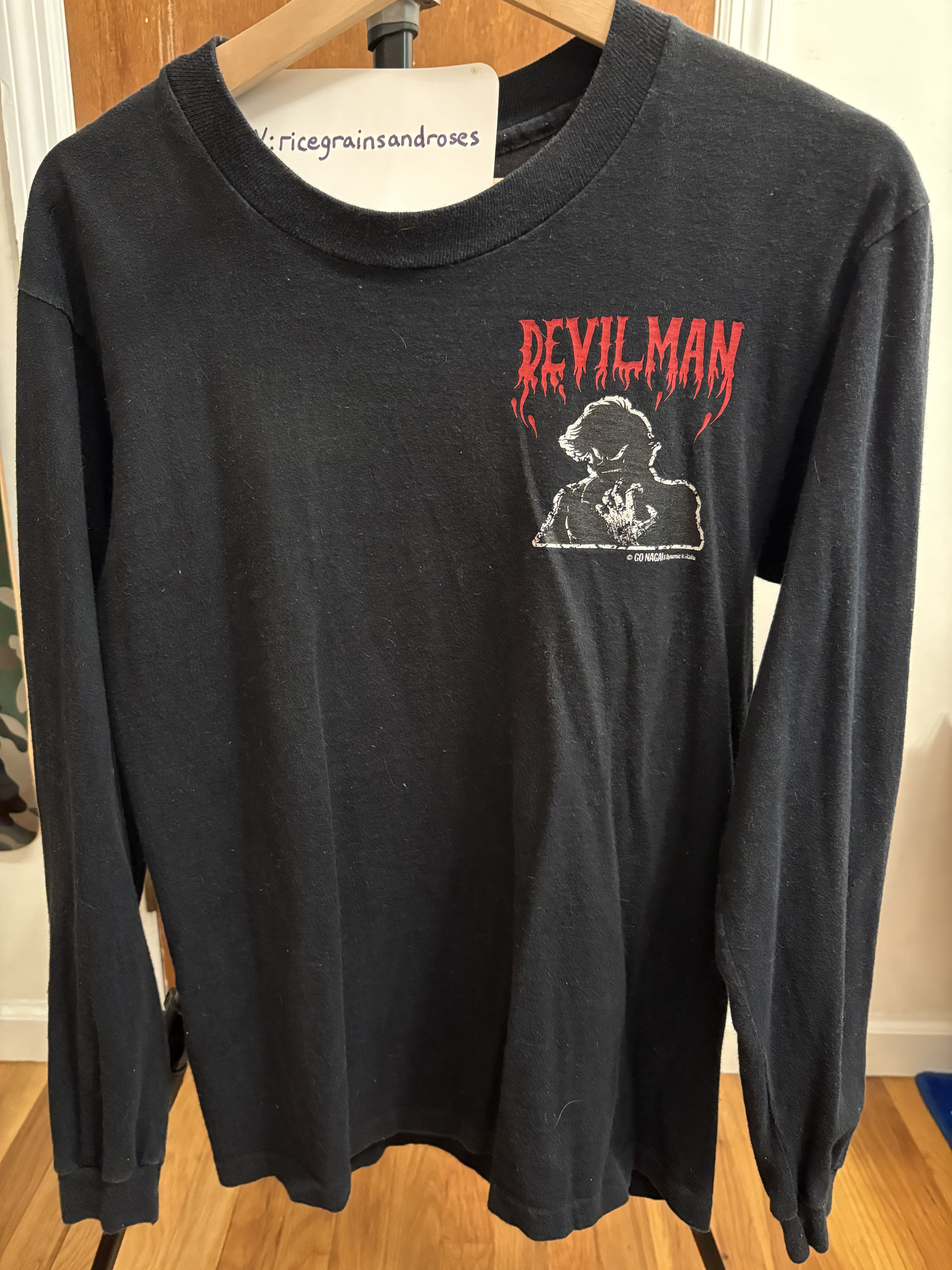 Anime Vintage Devilman Longsleeve 90s Go Nagai Size Small Size US S / EU 44-46 / 1 - 2 Thumbnail