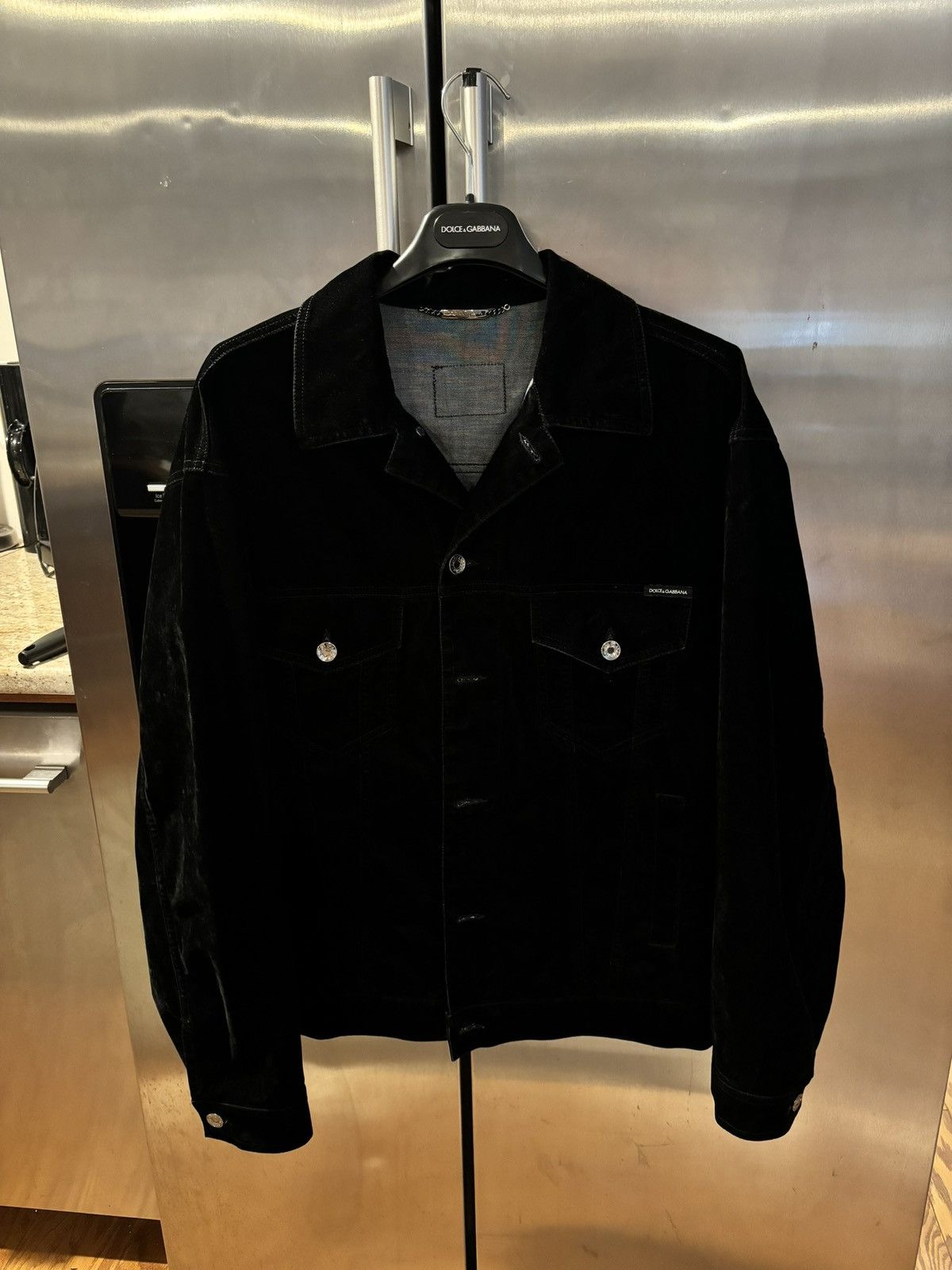 Dolce & Gabbana BRAND NEW Dolce and Gabbana men’s velour jacket Size US M / EU 48-50 / 2 - 3 Thumbnail