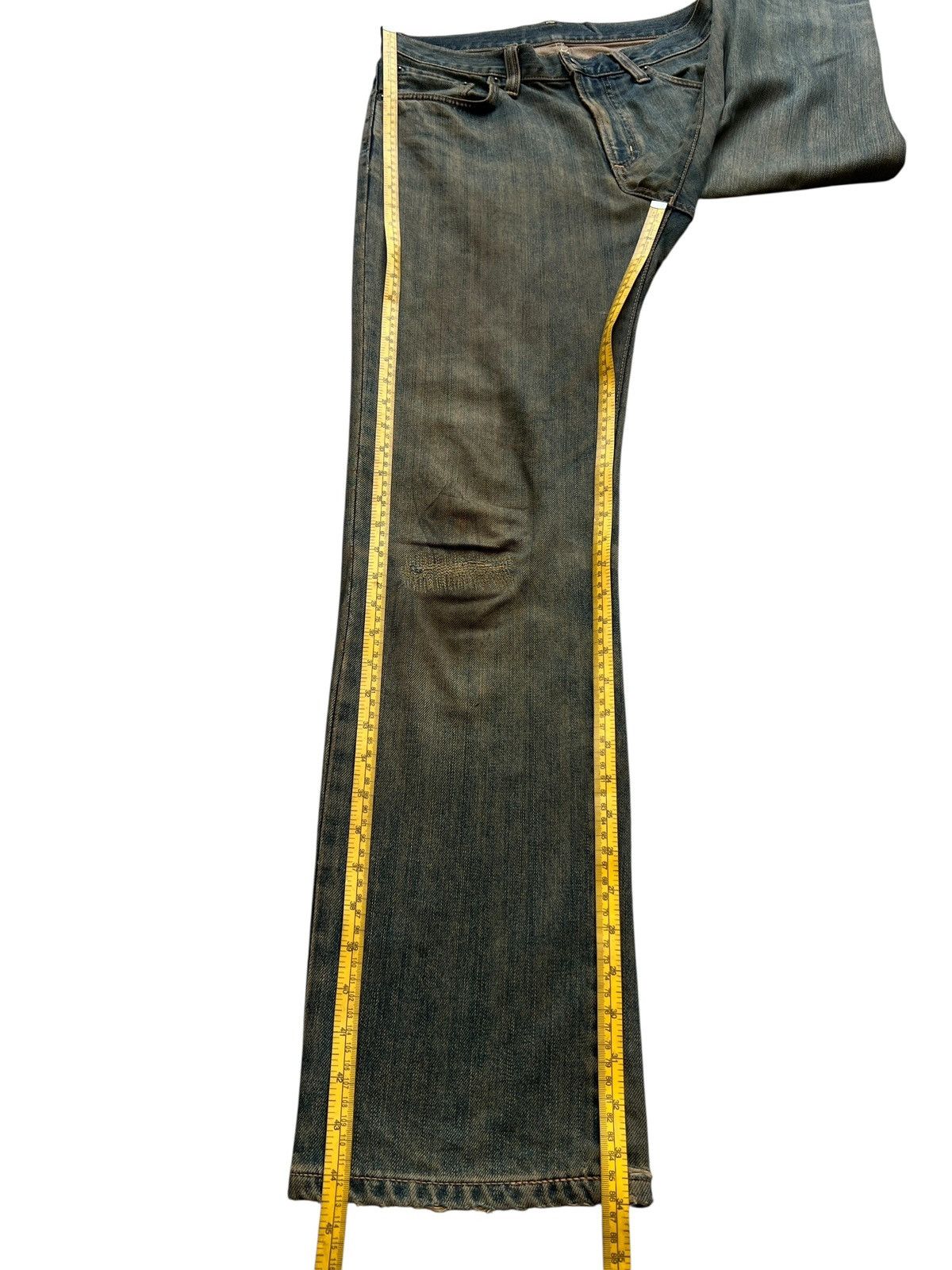 Edwin Vintage Edwin Distressed Mudwash Denim Jeans 33x34 Size US 33 - 11 Thumbnail
