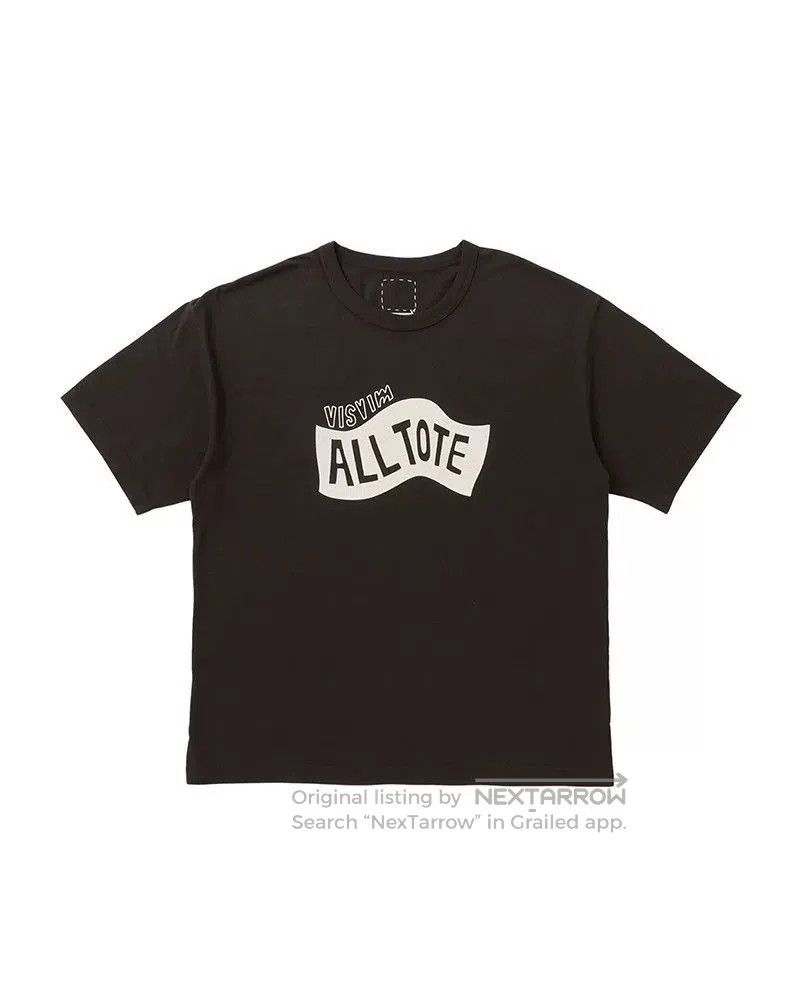 Visvim visvim all tote jumbo tee in black. Size US M / EU 48-50 / 2 - 1 Thumbnail