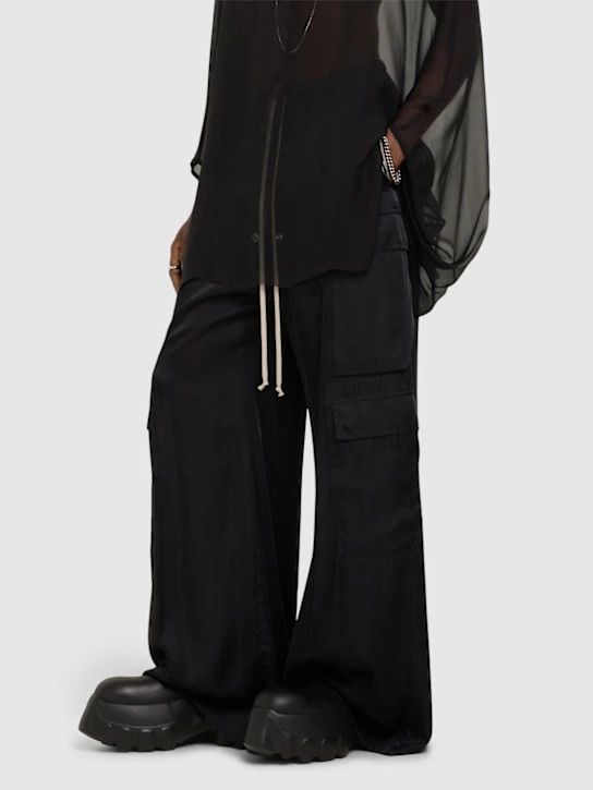 Rick Owens o1lsvrm0425 Beatle Mega Tractor Boots in Black Size US 7 / EU 40 - 5 Thumbnail