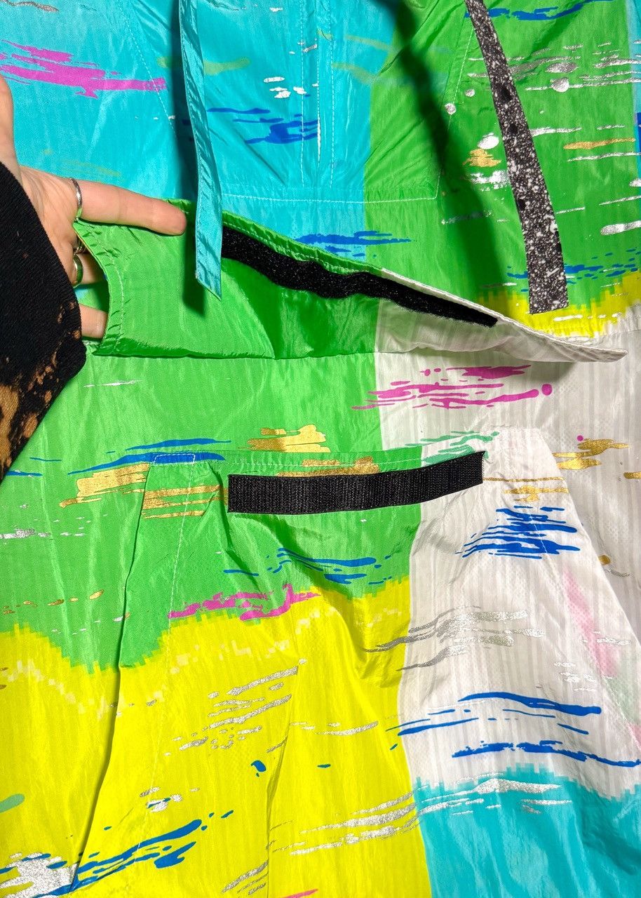 Dolce & Gabbana Dolce & Gabbana Multicolour Glitch Oversized Windbreaker Size XL / US 12-14 / IT 48-50 - 10 Thumbnail