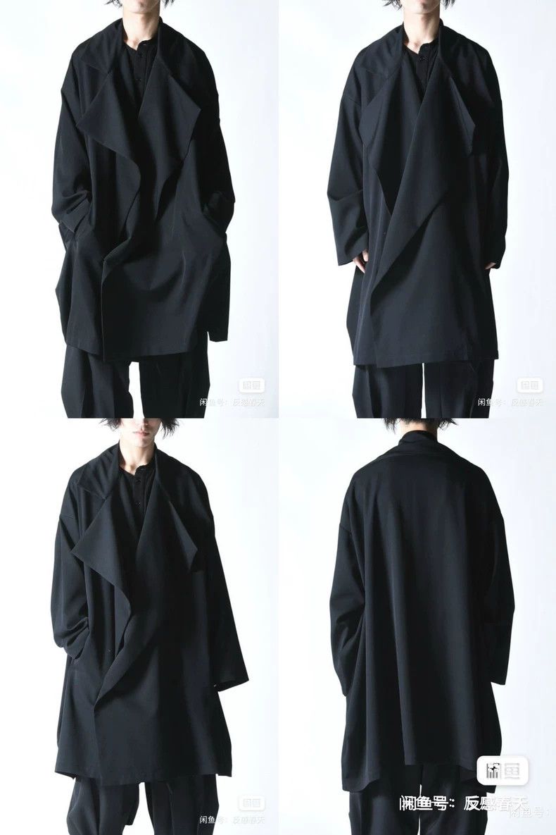 Yohji Yamamoto Yohji Yamamoto 19AW regular ruffled wool jacket Size US L / EU 52-54 / 3 - 3 Thumbnail