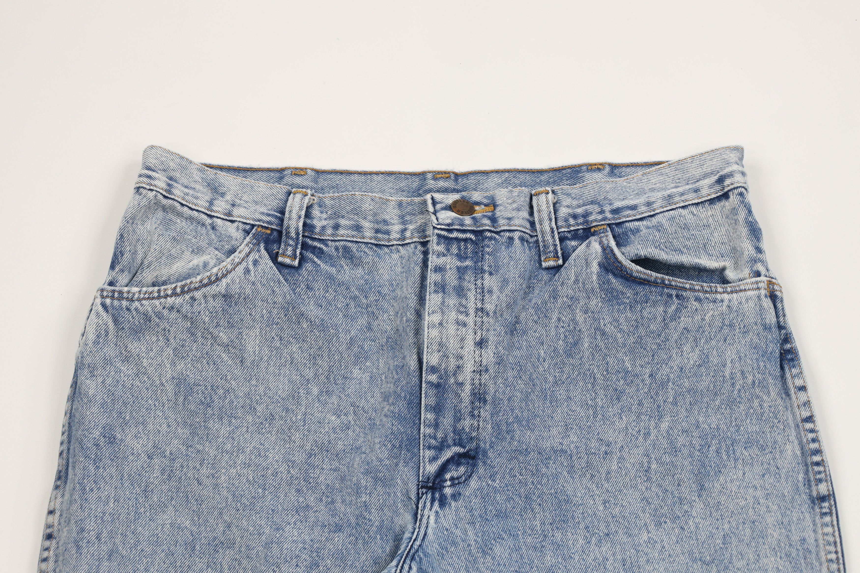 Vintage Vintage 90s Streetwear Acid Wash Denim Jeans Blue USA Size US 36 / EU 52 - 2 Thumbnail
