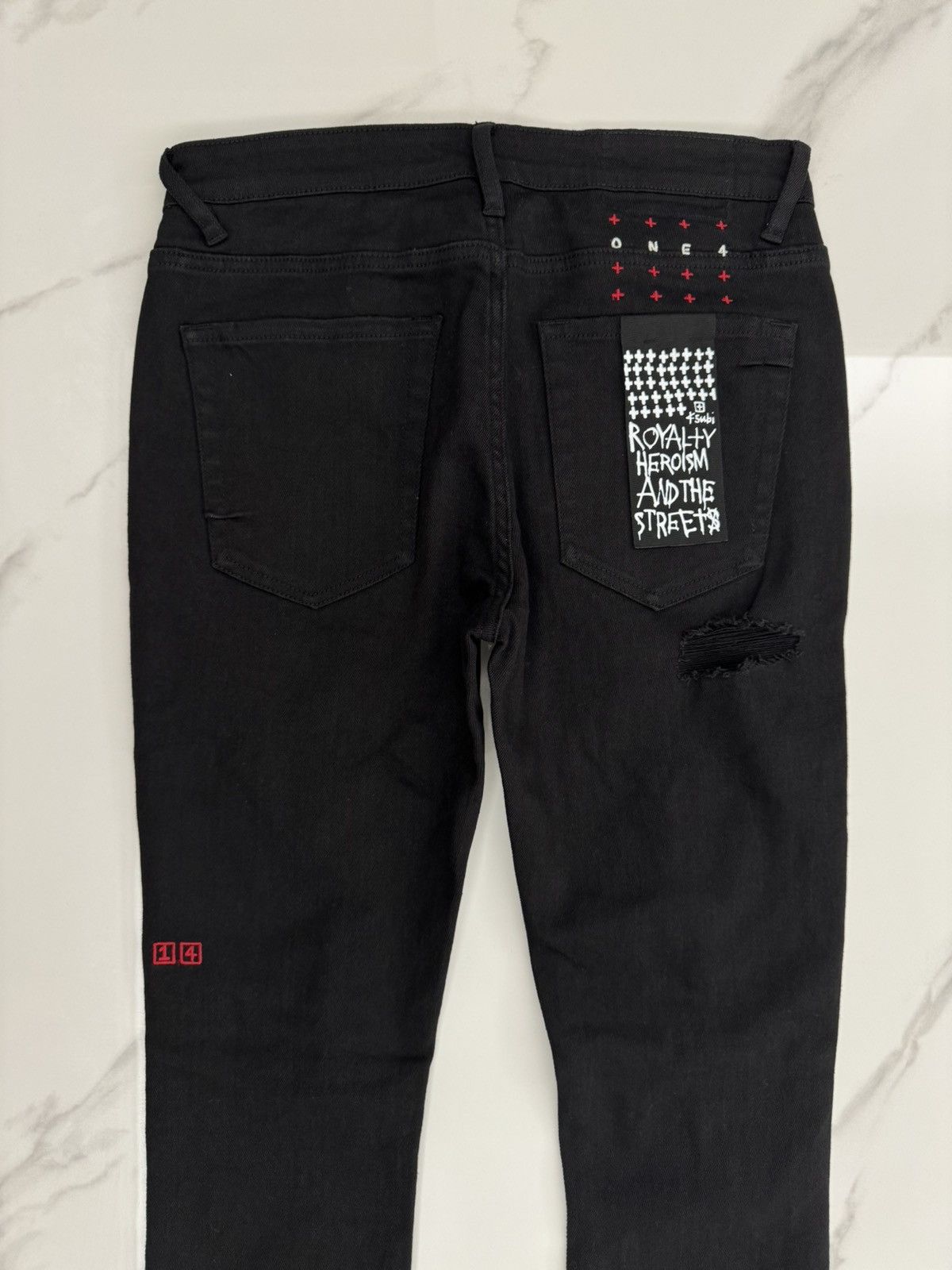Ksubi × Trippie Redd *UNRELEASED! Van Winkle 1400 skinny fit jeans Size US 31 - 2 Thumbnail