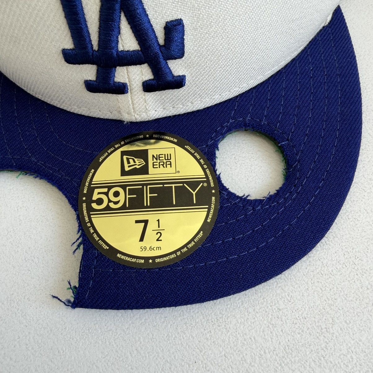 MLB × Off-White ‘Cut Out’ New Era LA Dodgers Baseball Cap Size ONE SIZE - 7 Thumbnail
