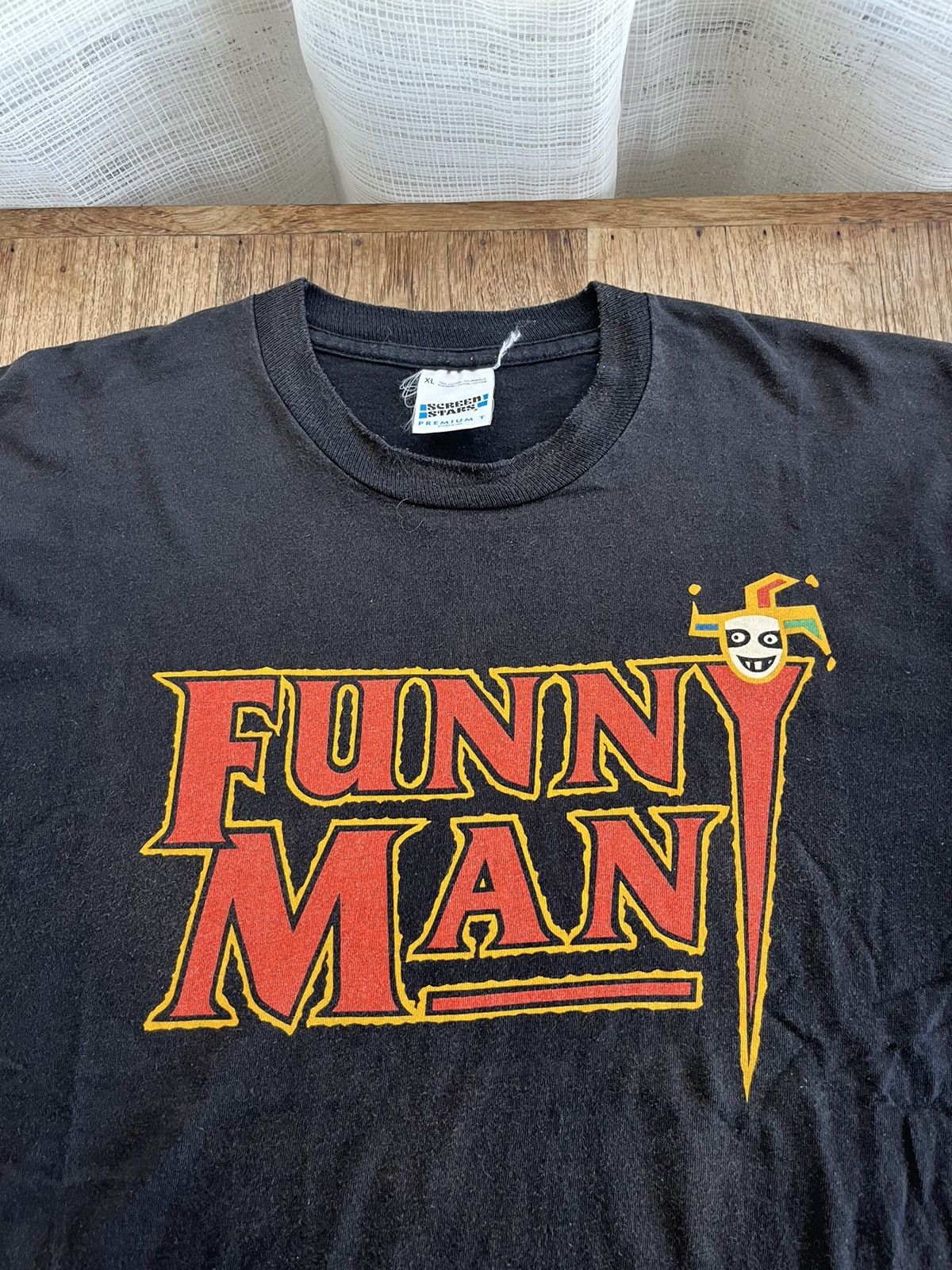 Vintage Vintage FUNNY MAN Horror Movie 1994’s T-shirt Size US XL / EU 56 / 4 - 4 Thumbnail