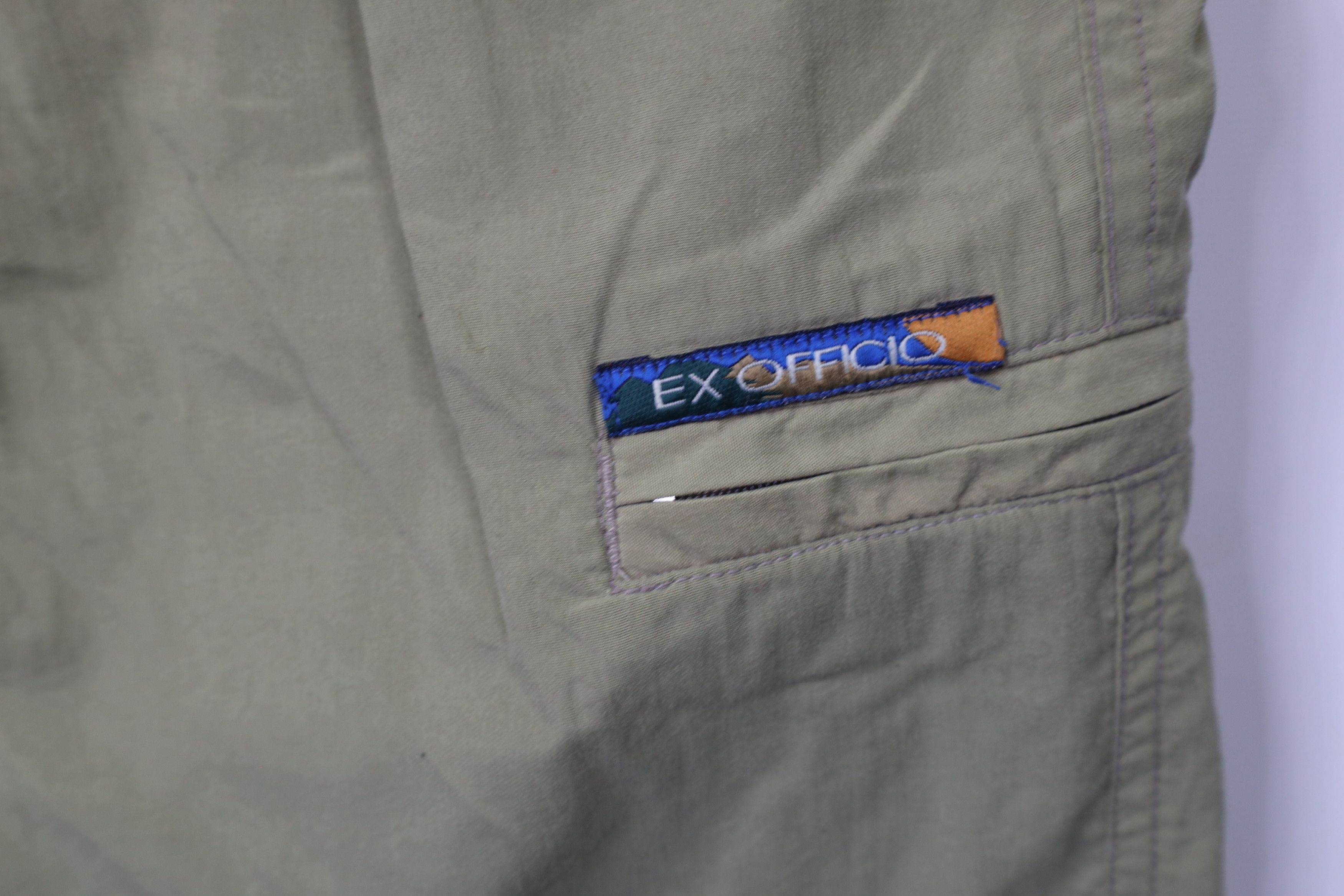 ExOfficio × Vintage Vintage 90s ExOfficio Vented Mesh Windbreaker Hiking Pants Size US 34 / EU 50 - 6 Thumbnail