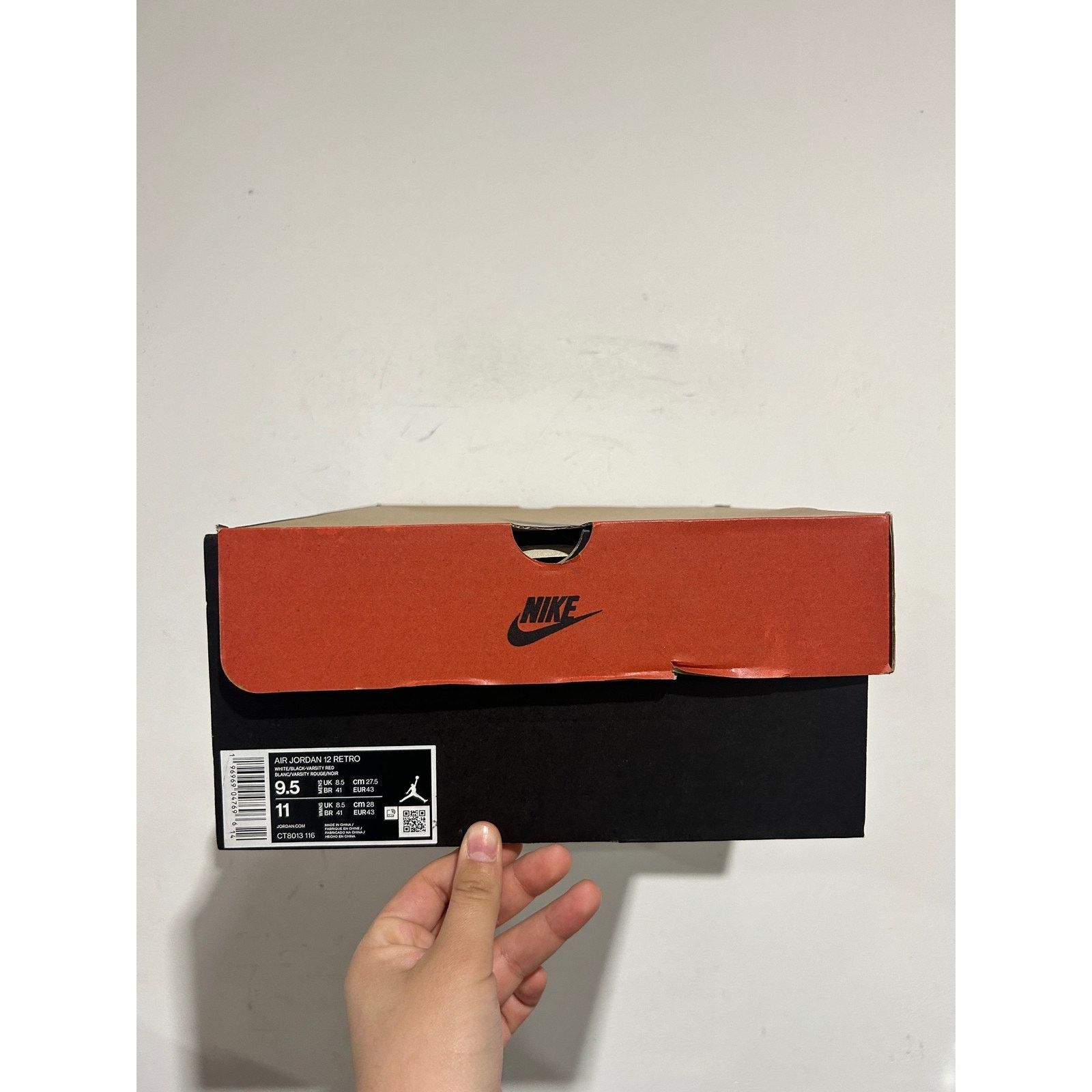 Nike NIKE JORDAN 12 CHERRY 2023 SIZE 9.5 NEW Size US 9.5 / EU 42-43 - 7 Thumbnail