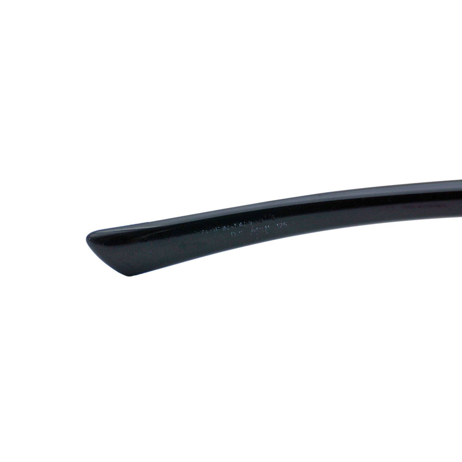 Gucci Vintage Gucci Black Strass GG Logo Rectangular Sunglasses Size ONE SIZE - 7 Thumbnail
