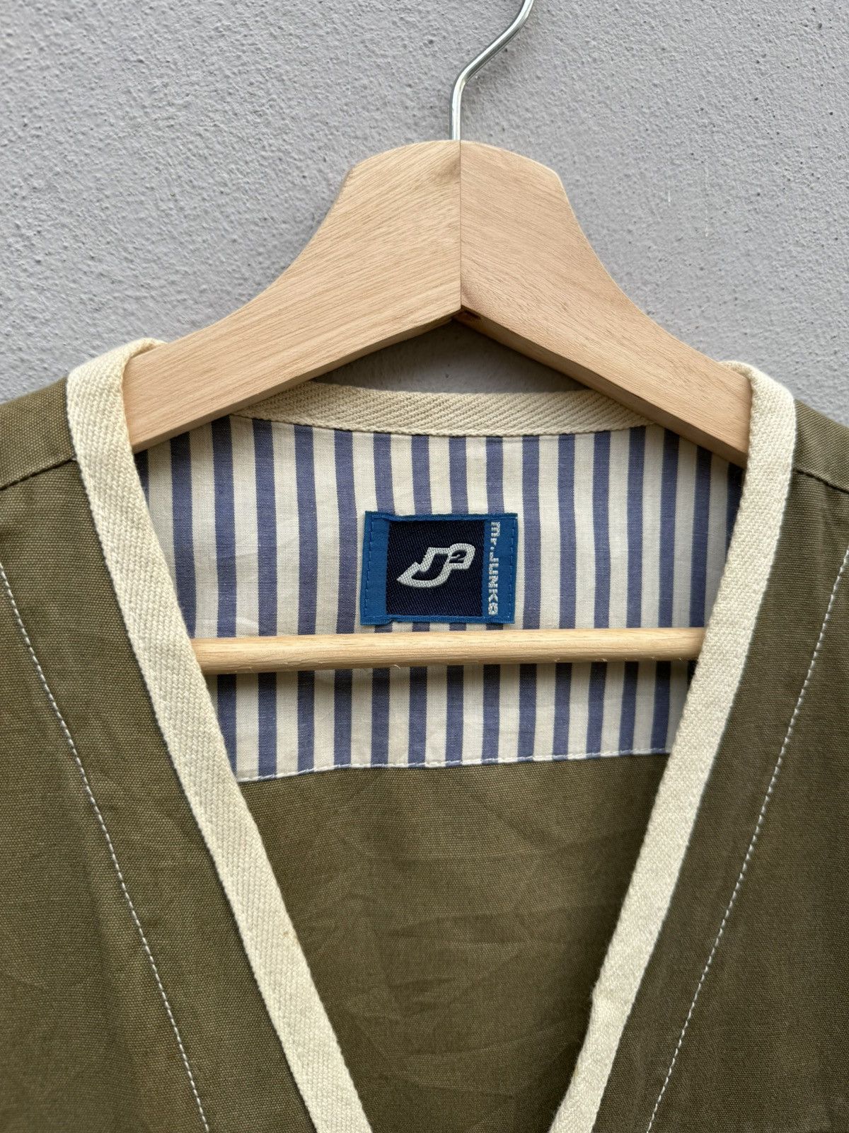 If Six Was Nine × Japanese Brand × Mr. Junko Vintage Rare Japanese Designer Mr.Junko “J2” Cargos Vest Size 40L - 3 Thumbnail
