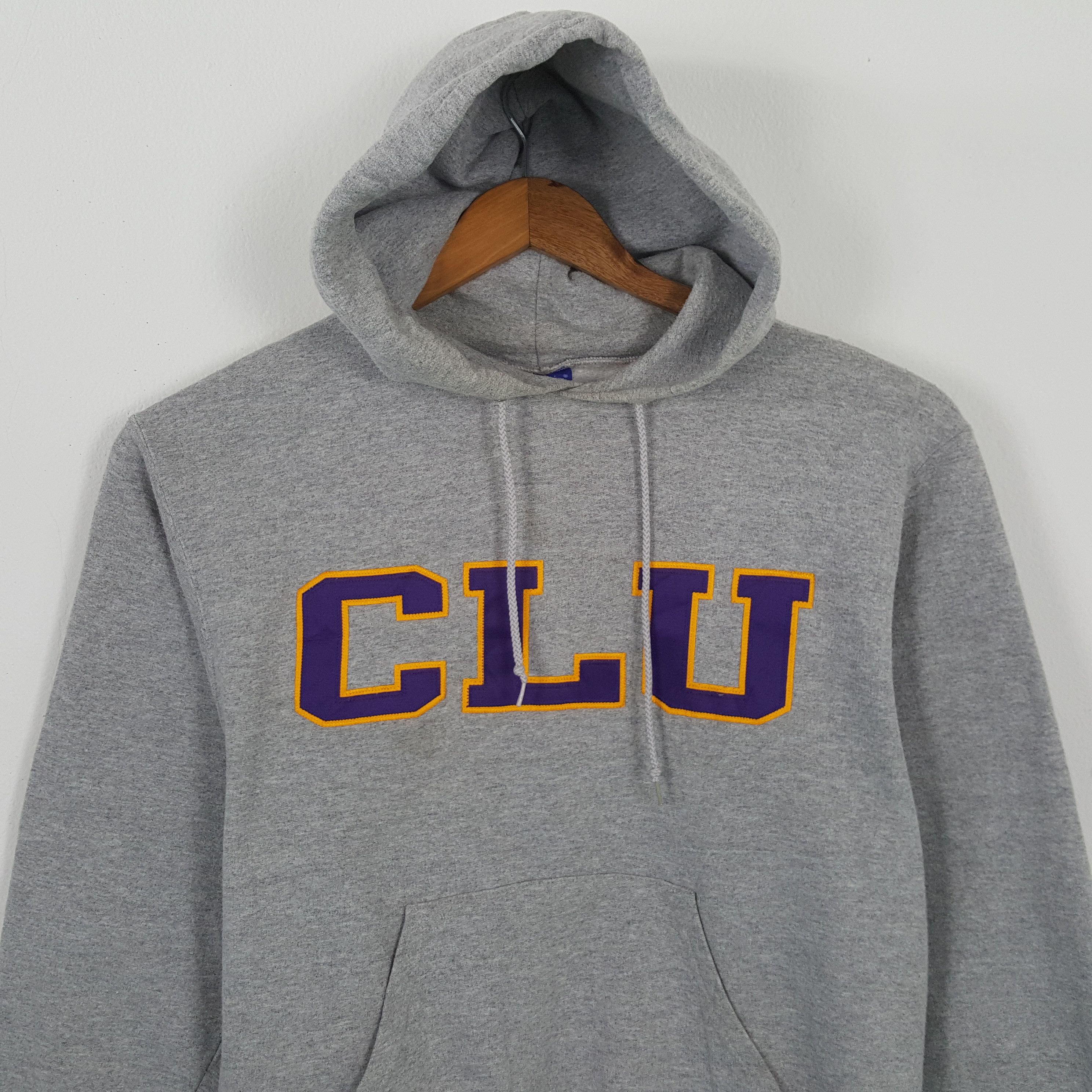 Vintage CLU x CHAMPION University College Hoodies