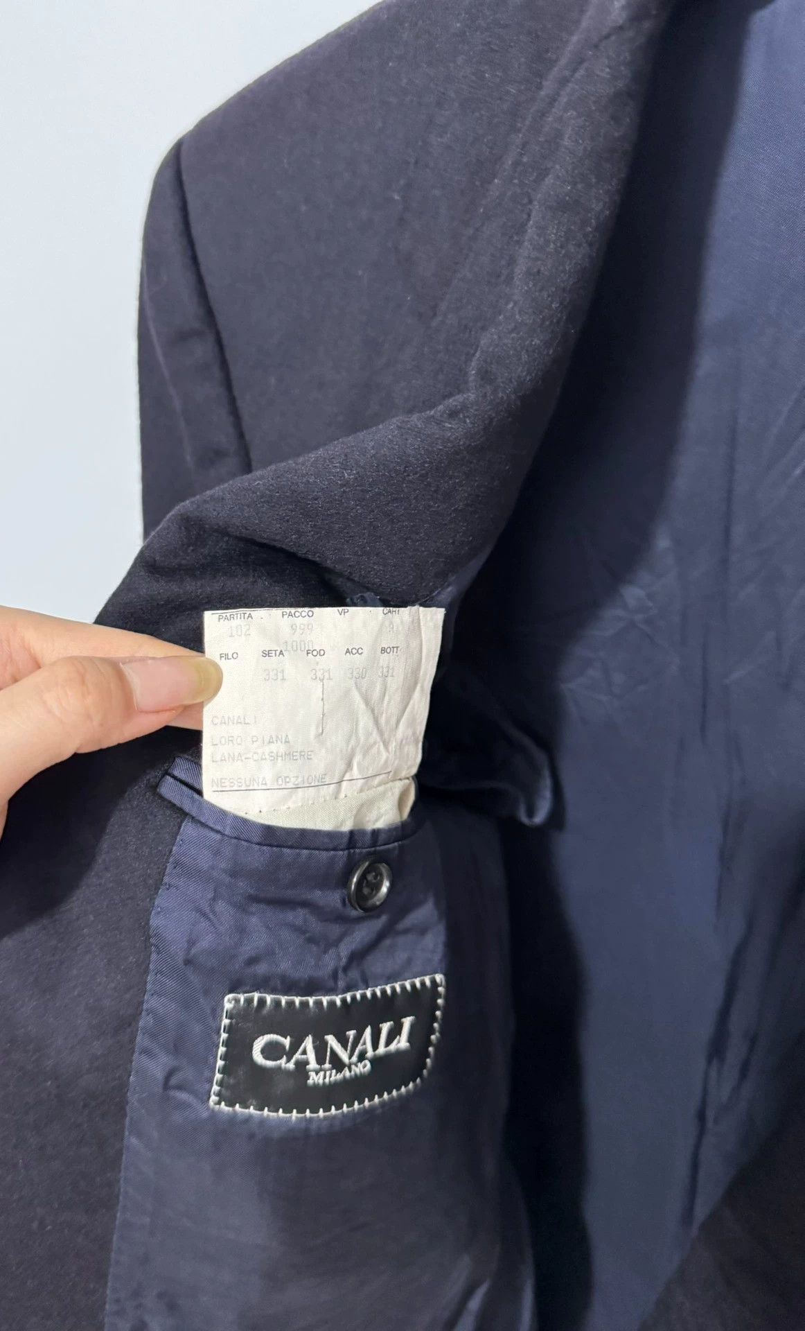 Canali Canali Loro Piana Wool Cashmere Blazer 46 Size 46S - 6 Thumbnail
