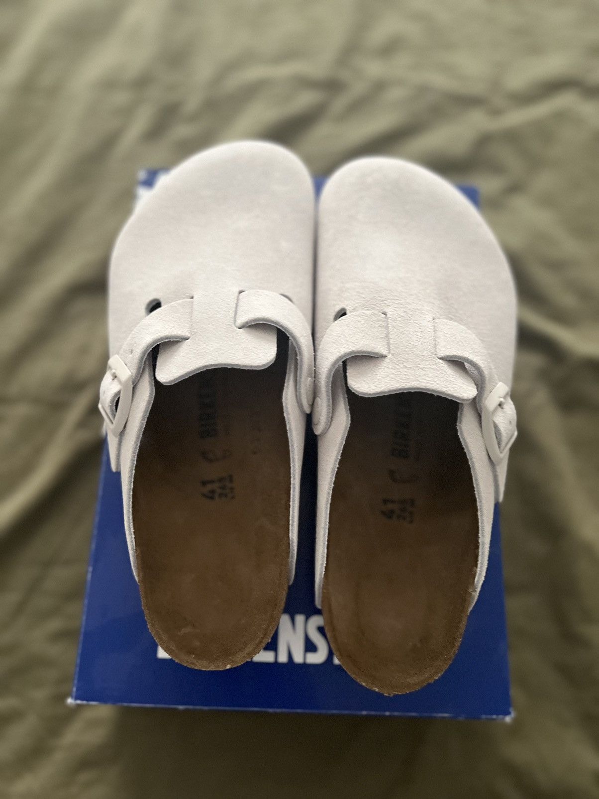 Birkenstock Birkenstock clogs Antique White Size US 8 / EU 41 - 2 Thumbnail