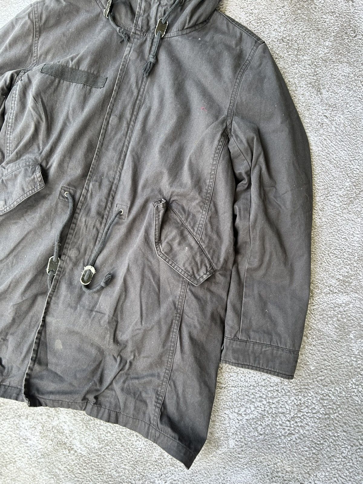 Japanese Brand Japanese GU Fleece bondage parkas jacket hoodie Size US L / EU 52-54 / 3 - 5 Thumbnail
