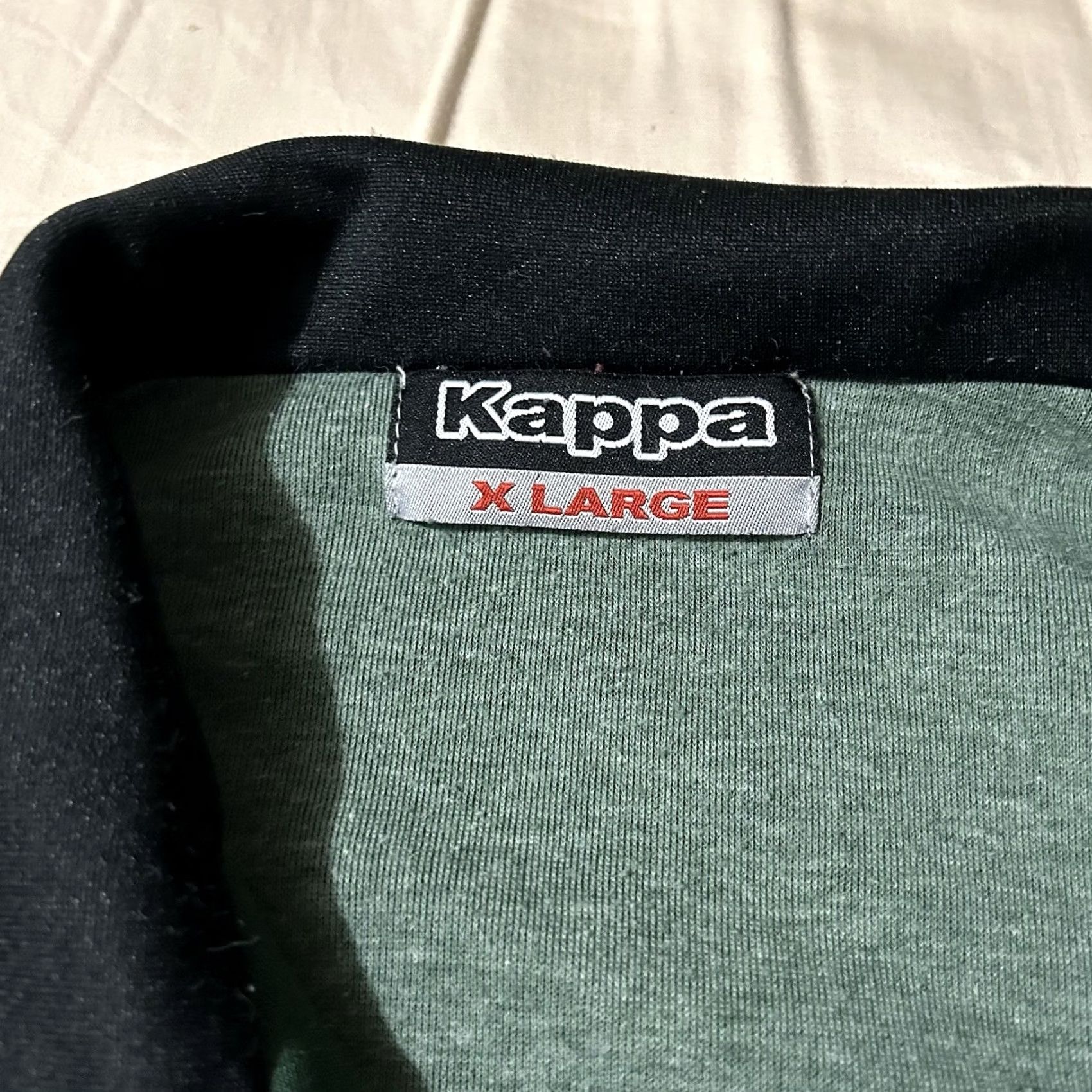 Kappa VINTAGE Kappa Track Jacket Green XL Men XL Regular Polyester Jacket Y2K Green Track Jacket Mens Size US XL / EU 56 / 4 - 3 Thumbnail