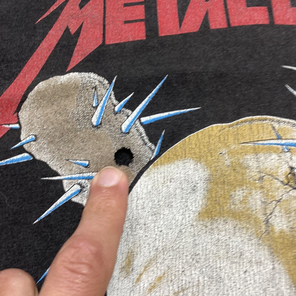 Band Tees metallica damage inc tour pushead trash heavy metal rock Size US M / EU 48-50 / 2 - 5 Thumbnail