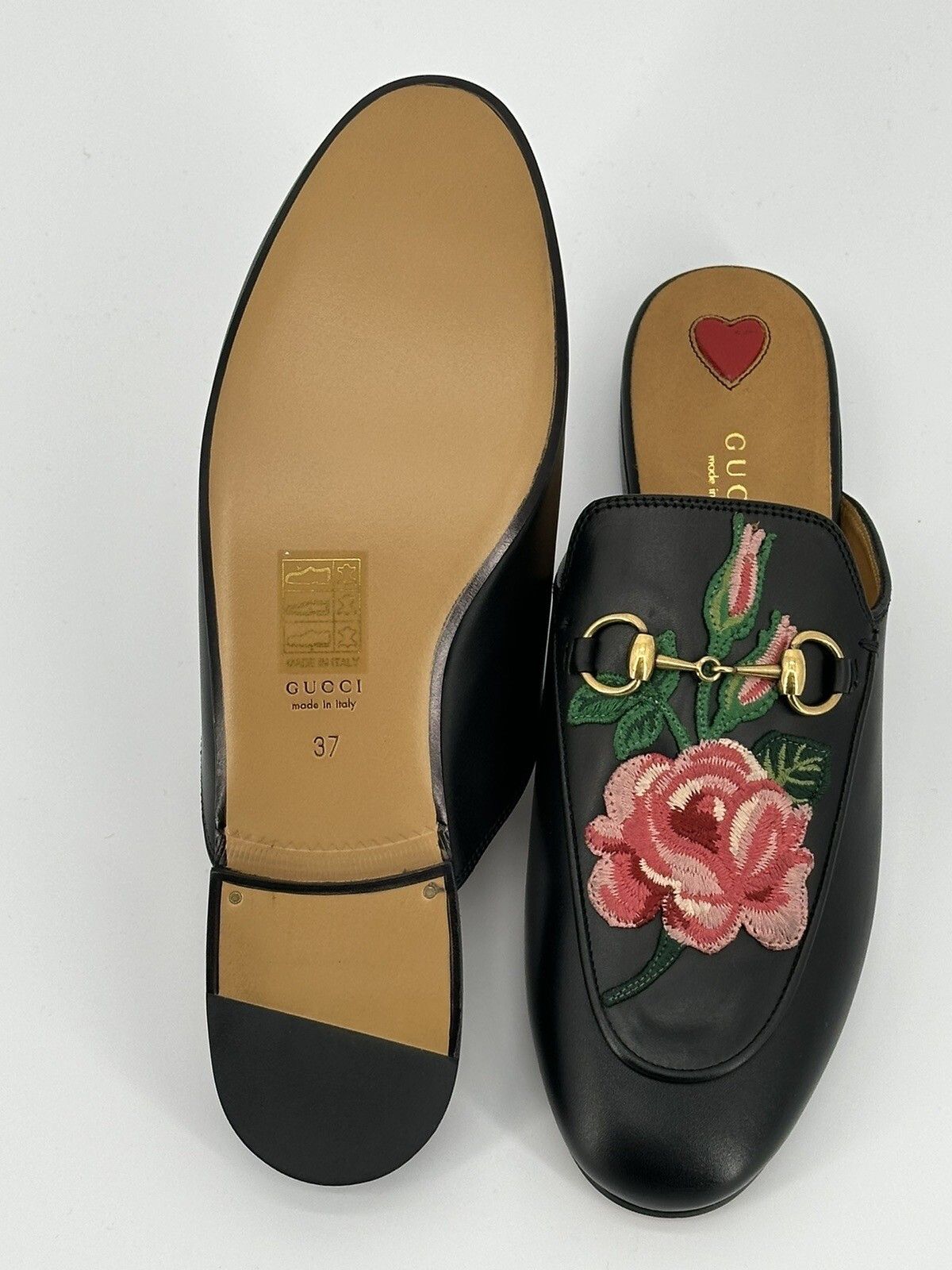 Gucci New Gucci Princetown Woman's Size-IT-37/US-7 Size US 7 / IT 37 - 7 Thumbnail